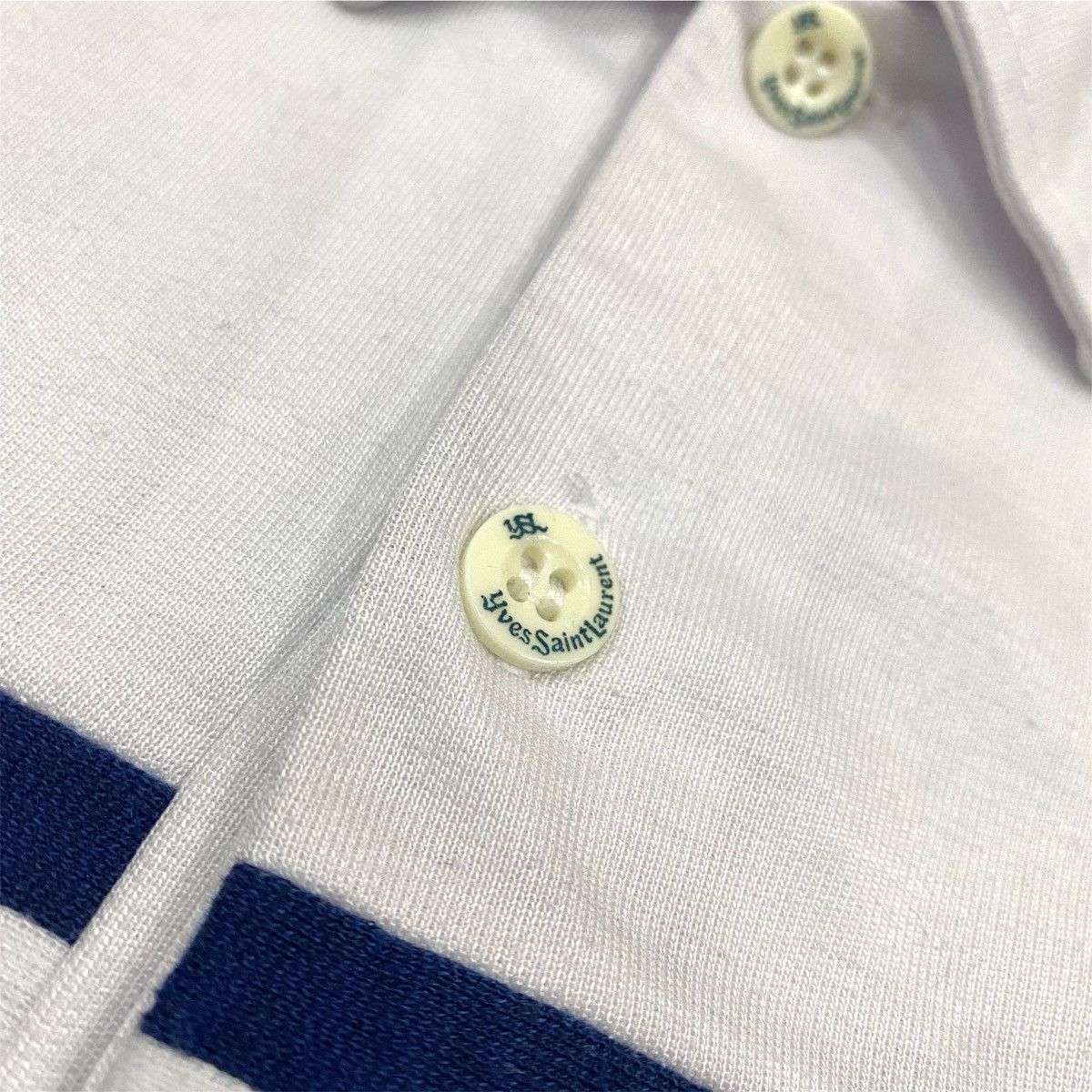 Vintage 90s YSL Yves Saint Laurent Sports Wear Polo Shirt