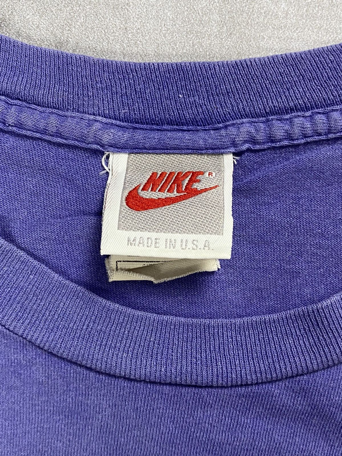 Nike × Vintage Vintage 90s Nike Just Doit T-shirt Size US XL / EU 56 / 4 - 8 Thumbnail