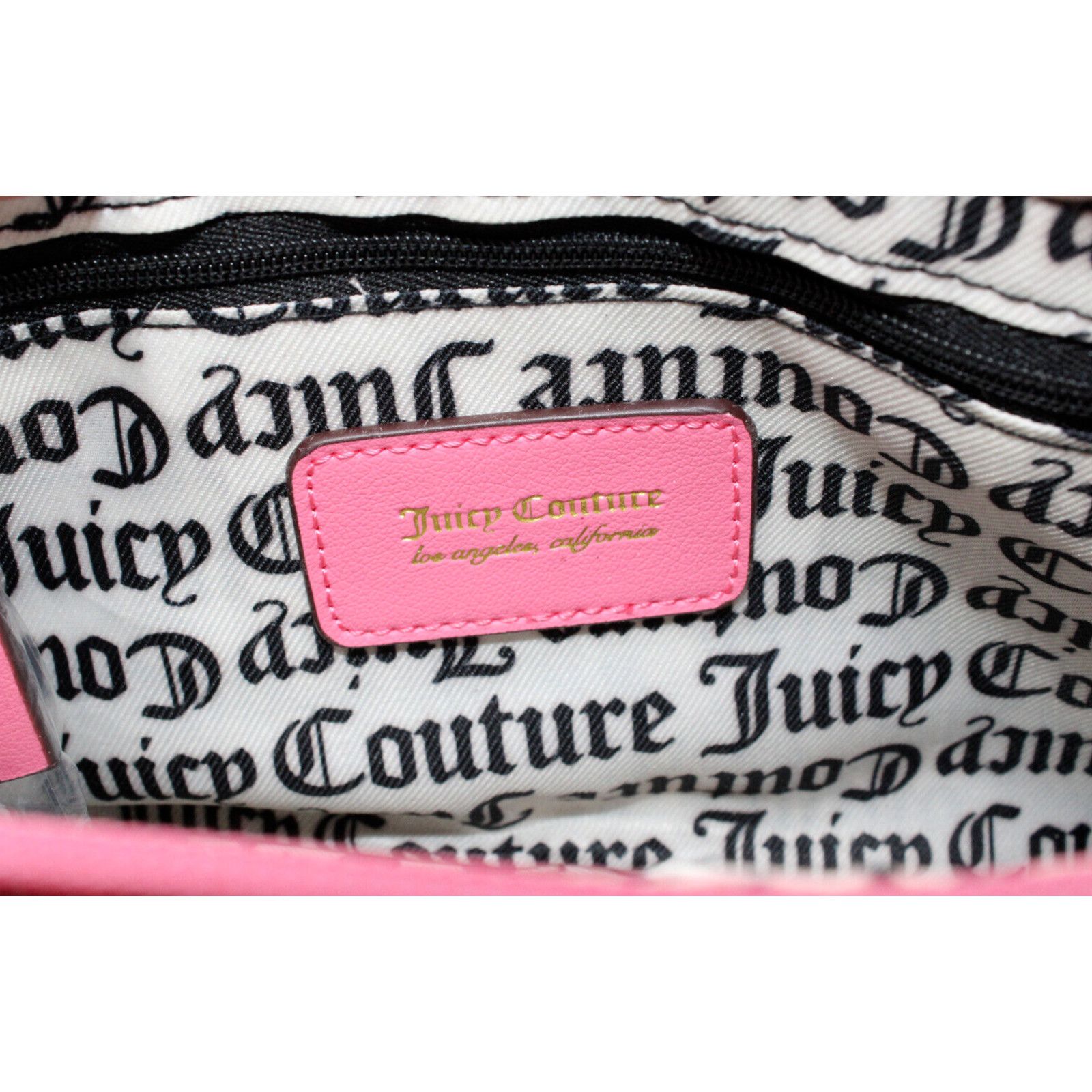 Juicy Couture NWT JUICY COUTURE Chestnut Chino Pink Fashionista Bag $79 Size ONE SIZE - 6 Thumbnail