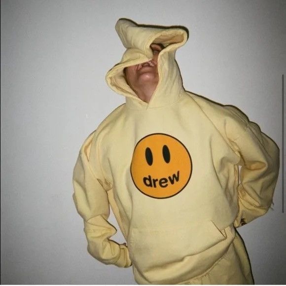 Drew House Drew House deconstructed mascot hoodie - light yellow Size US M / EU 48-50 / 2 - 14 Thumbnail