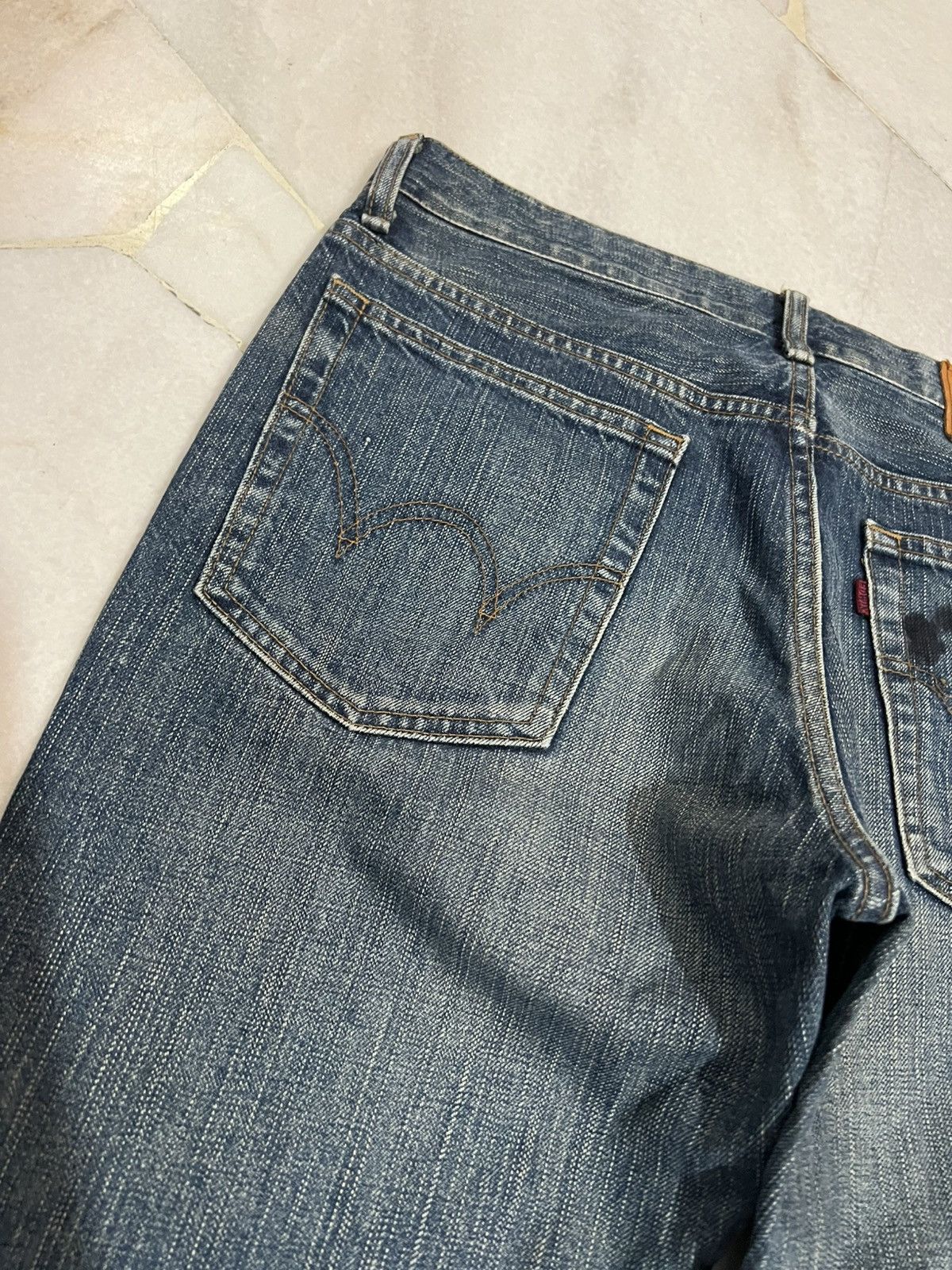 Edwin × If Six Was Nine × Tornado Mart 🌈Flare 90’s style Edwin 503 Rebel Boot Cut Washed Jeans Size US 32 / EU 48 - 16 Thumbnail