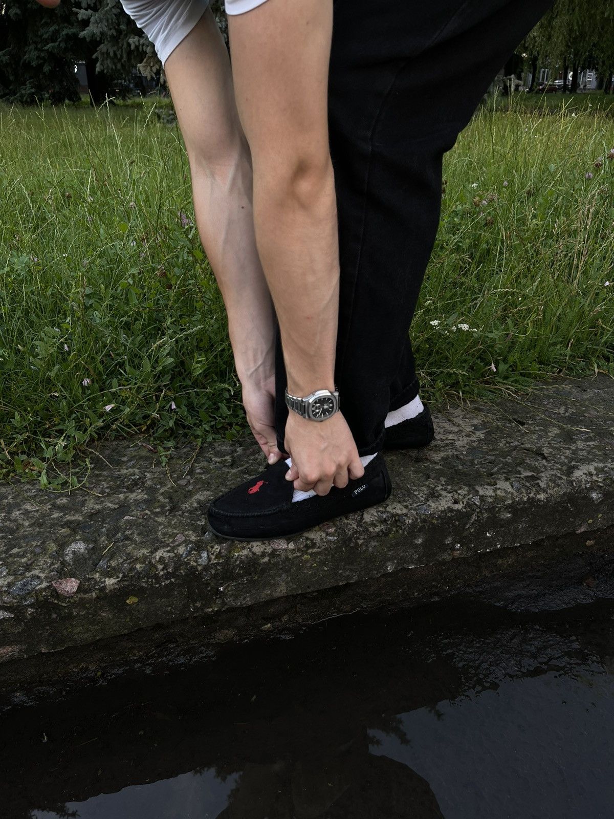 Polo Ralph Lauren Ralph Lauren Polo Loafers on Slip Y2K Old many style Size US 7.5 / EU 40-41 - 4 Thumbnail