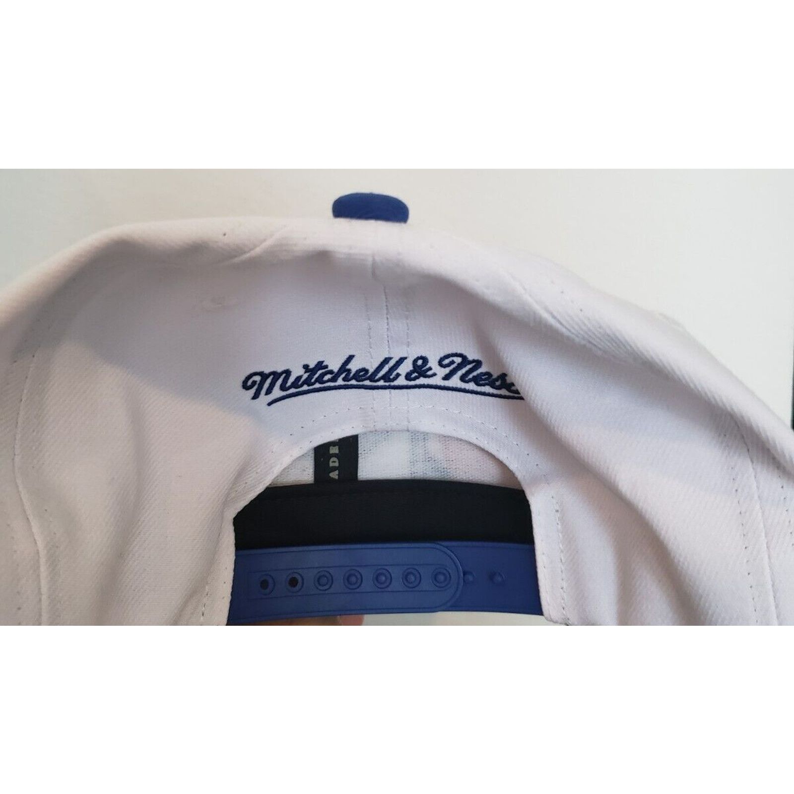 Mitchell & Ness New York Rangers Hat Cap Sharktooth Snapback Mitchell & Ness Size ONE SIZE - 3 Thumbnail