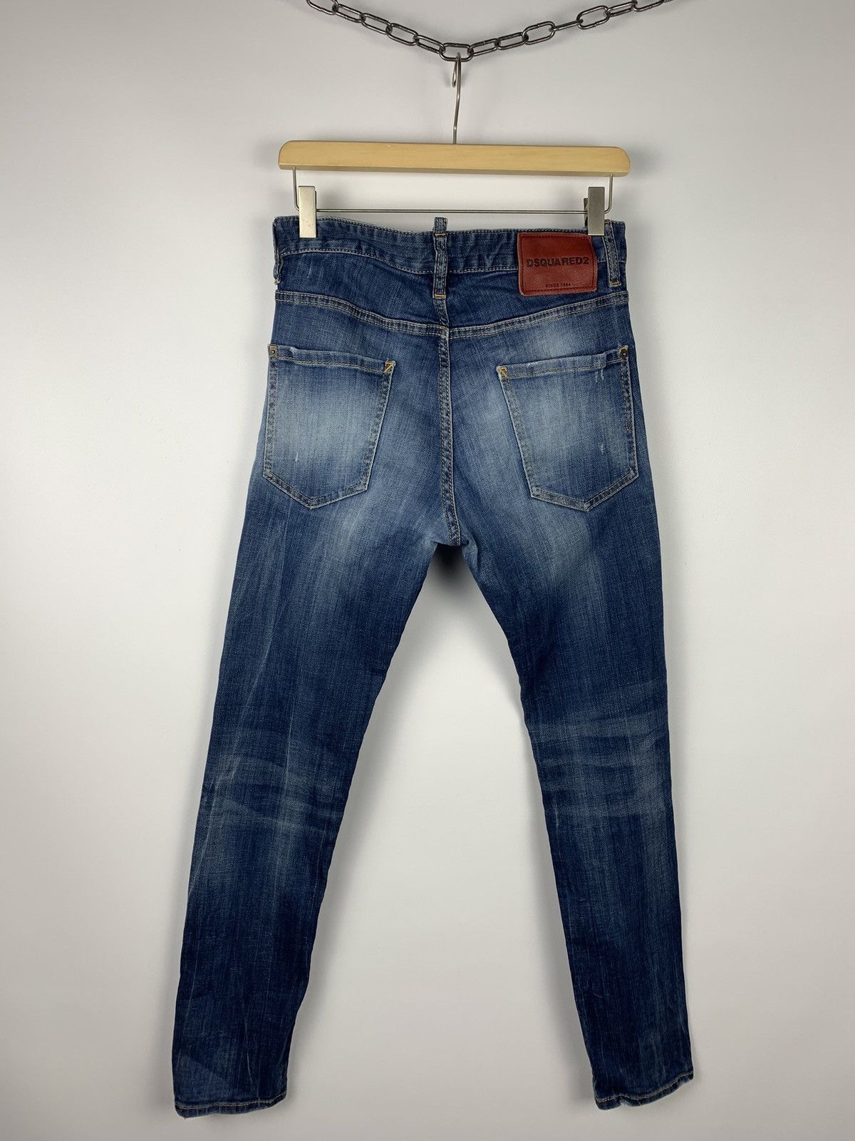 Dsquared2 Dsquared2 Distressed Skinny Jeans Denim Men’s Size 46 Blue Size US 30 / EU 46 - 9 Thumbnail