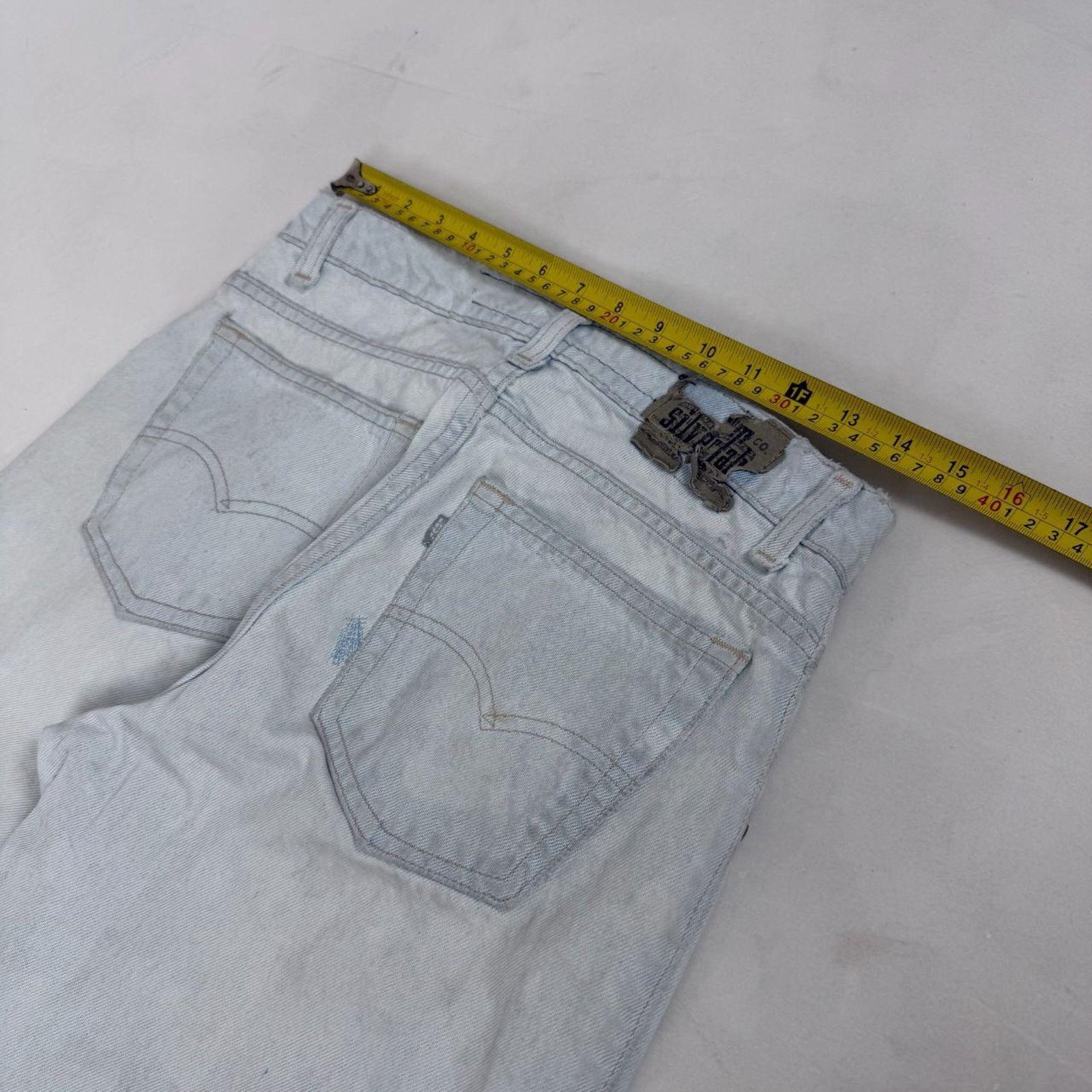 Japanese Brand × Levi's × Vintage Vintage y2k silver tab skater archive levi's grunge jeans Size US 29 - 5 Thumbnail