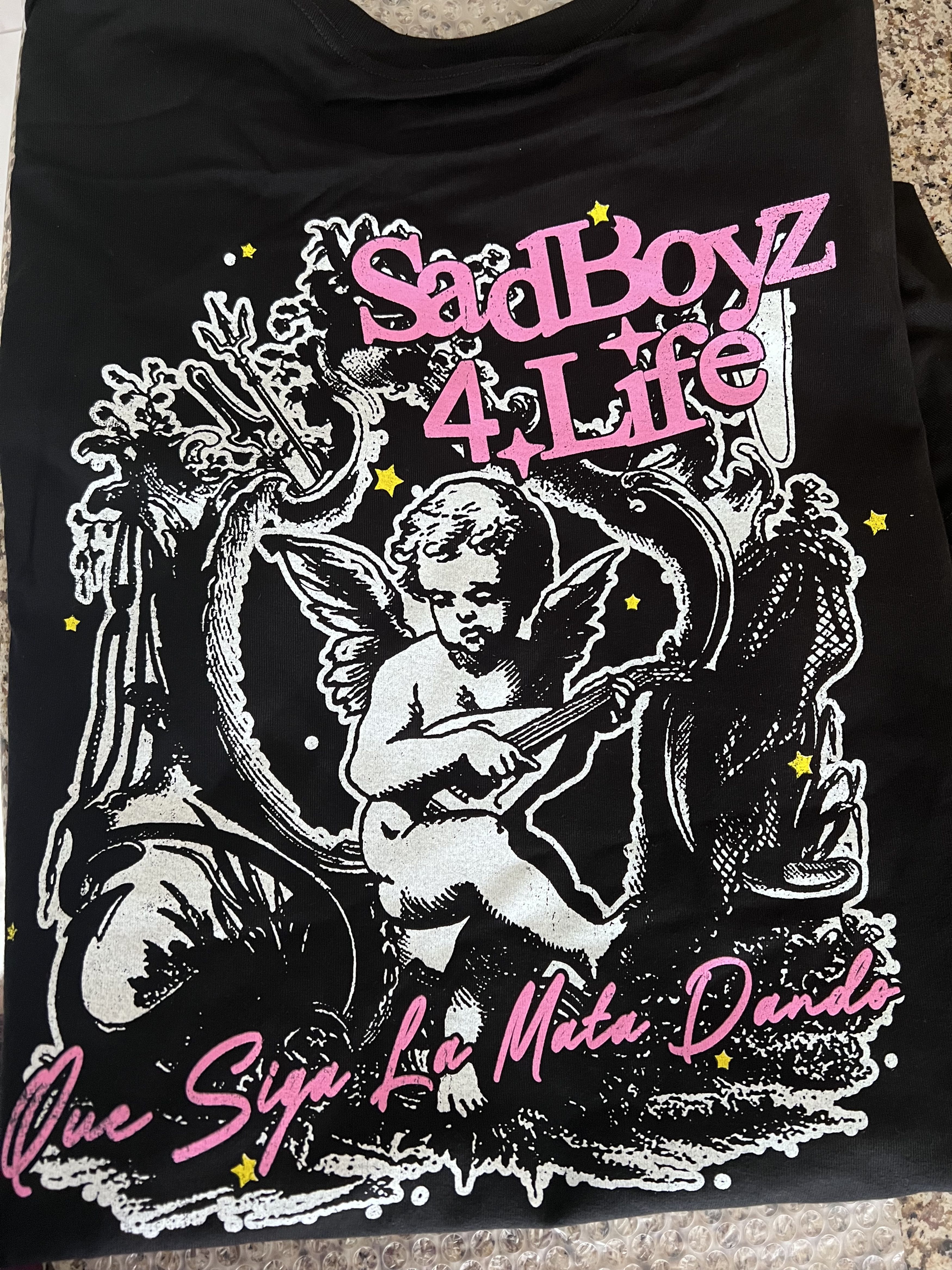 Sad Boys SAD BOYZ 4 Life Black - Que Siga La Mata Dando, Cherub, New Size US XL / EU 56 / 4 - 3 Thumbnail