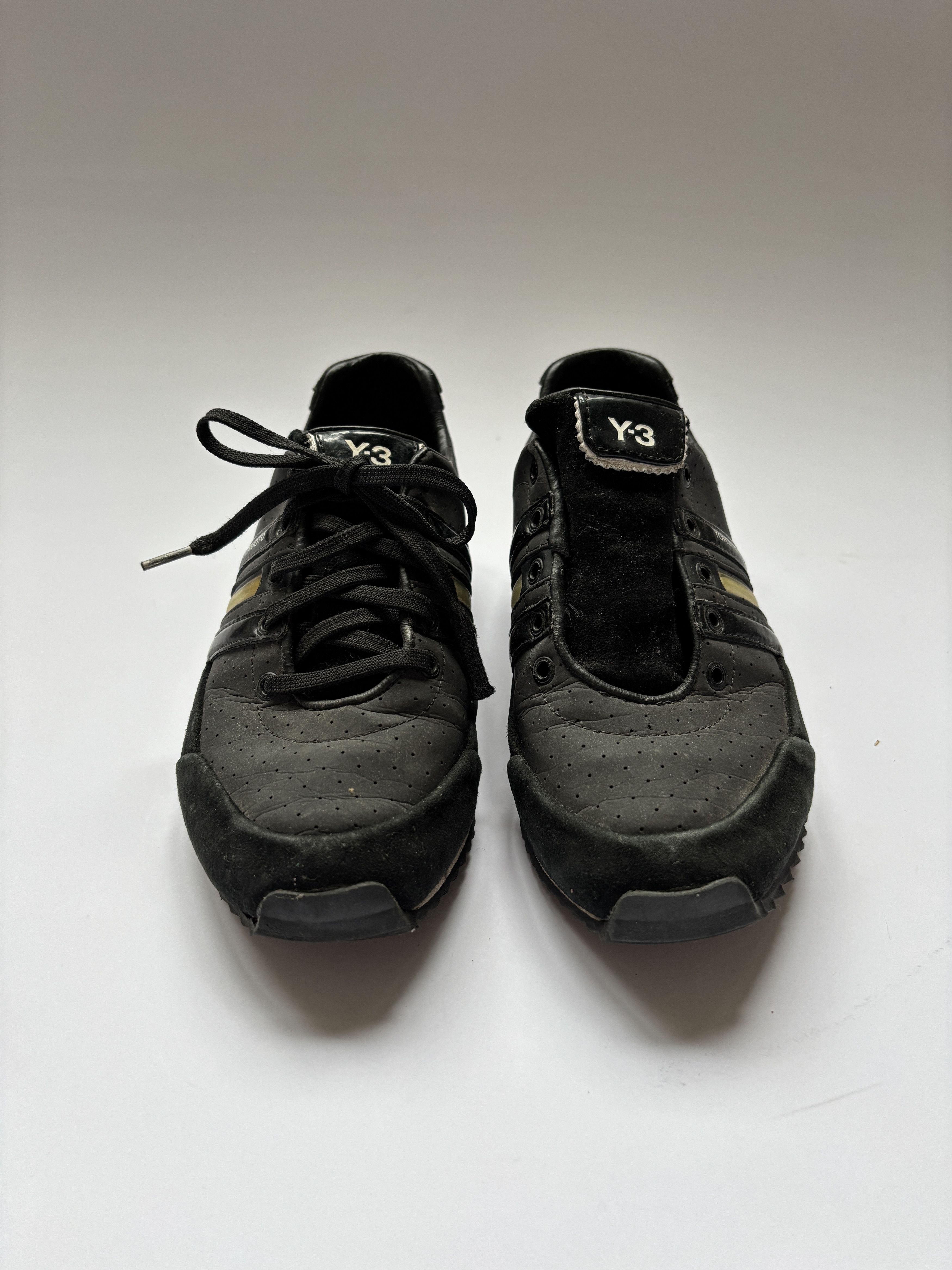 Adidas × Yohji Yamamoto ⚡️QUICK SALE⚡️Yohji Yamamoto Y3 x Adidas Low Top Sneakers Size US 4 / IT 34 - 3 Thumbnail