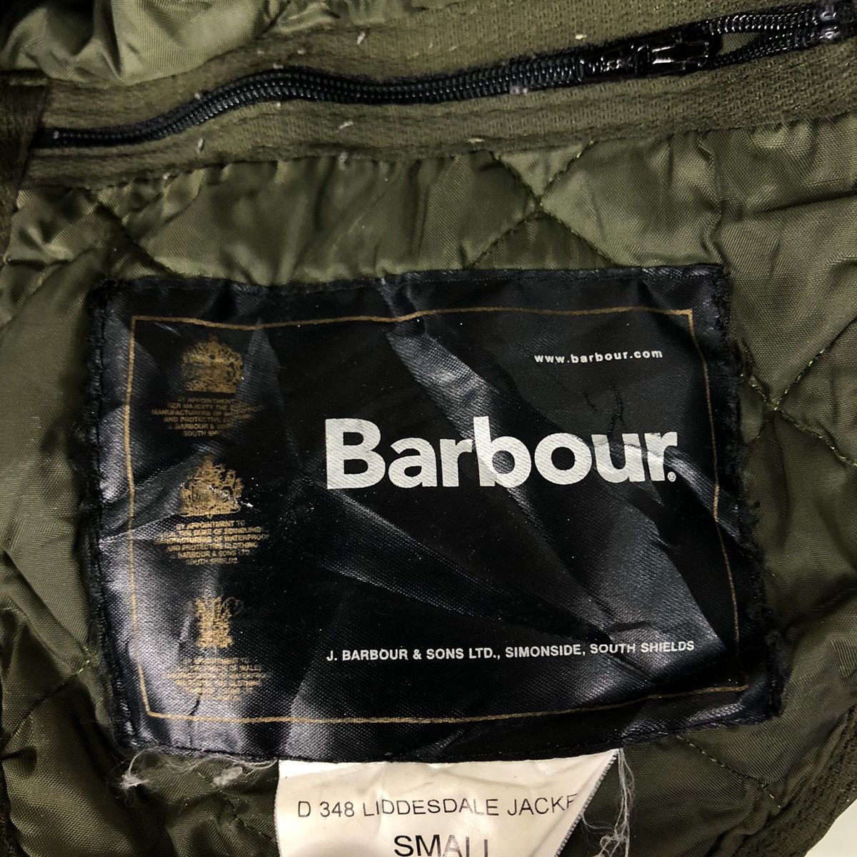 Barbour 📌Vintage Snap Button Quilted Jacket Chore Barbour Size US S / EU 44-46 / 1 - 19 Thumbnail
