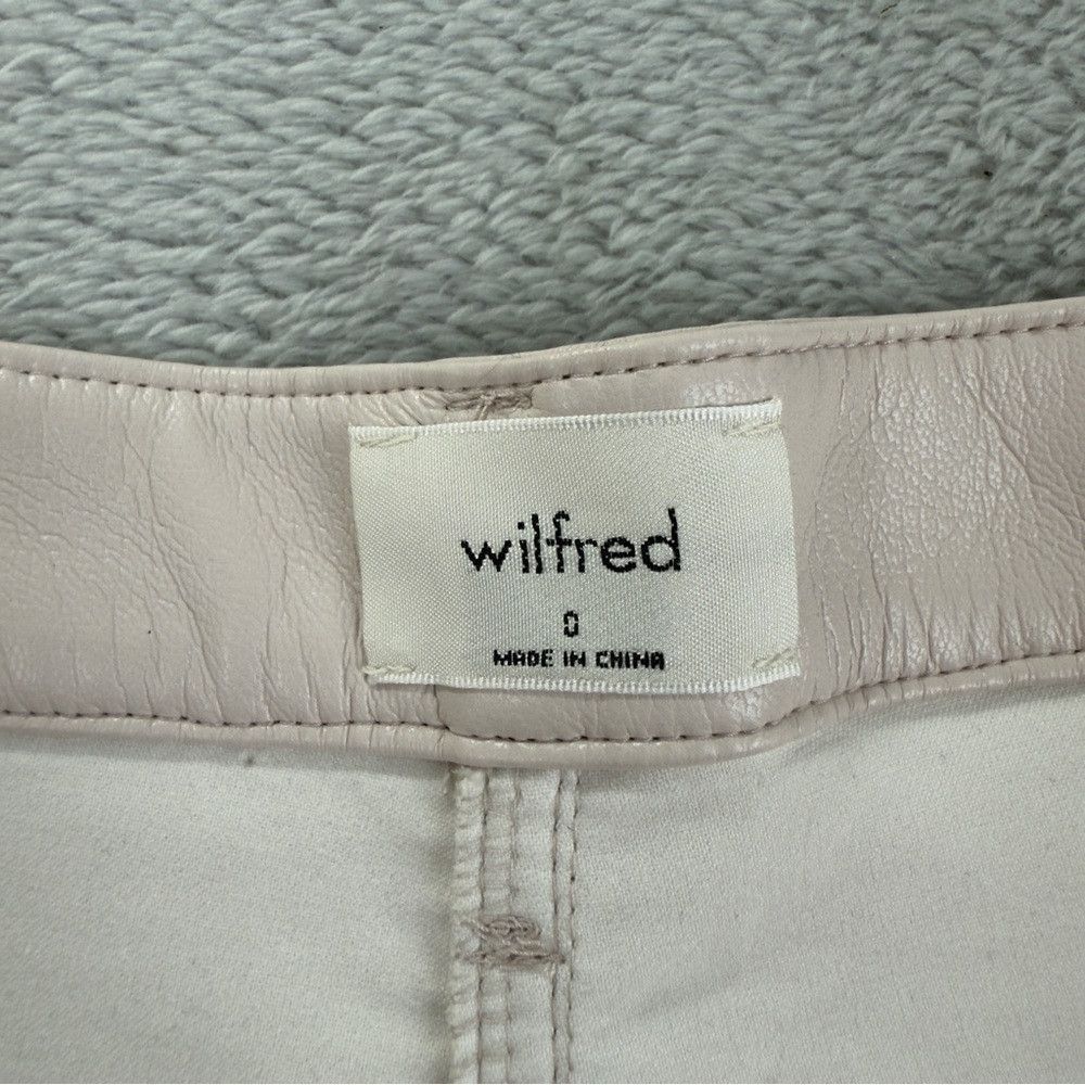 Aritzia Wilfred NWT Women's Size 25x22 (0) Melina Cropped High Rise Size 25" / US 0 / IT 36 - 2 Thumbnail