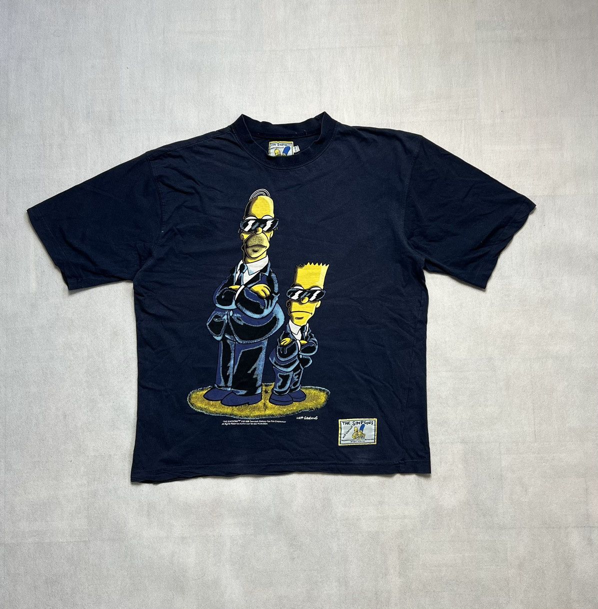 The Simpsons × Vintage Tshirt The Simpsons 1999 Agent Vintage 90’s Size US L / EU 52-54 / 3 - 2 Thumbnail