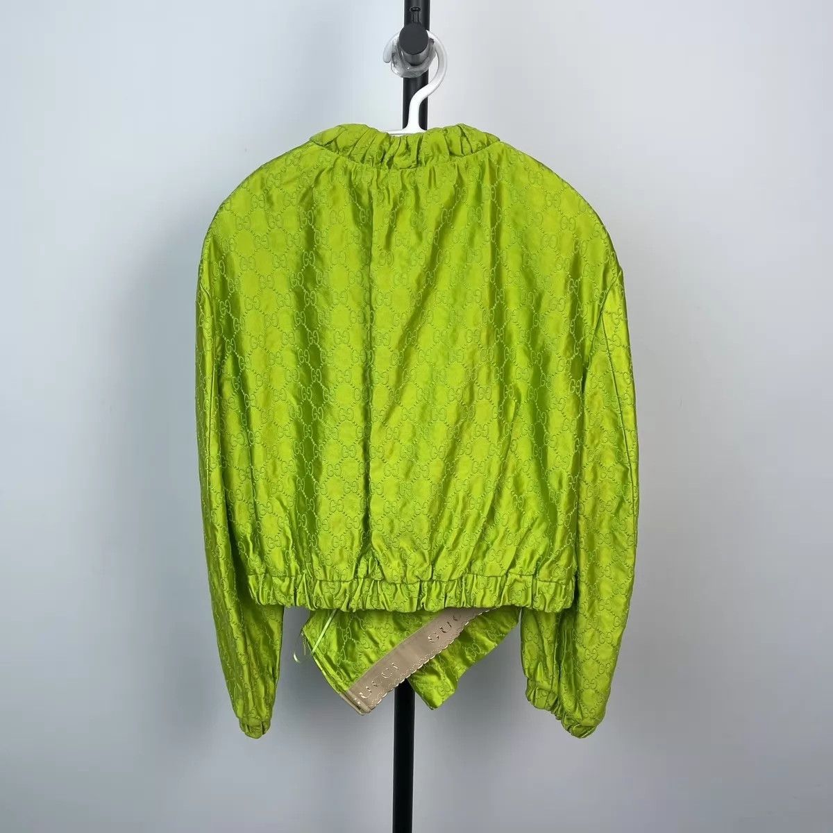 Gucci Gucci GG fluo green 3pc set jacket 38 cami shorts 30 Size XS / US 0-2 / IT 36-38 - 2 Thumbnail