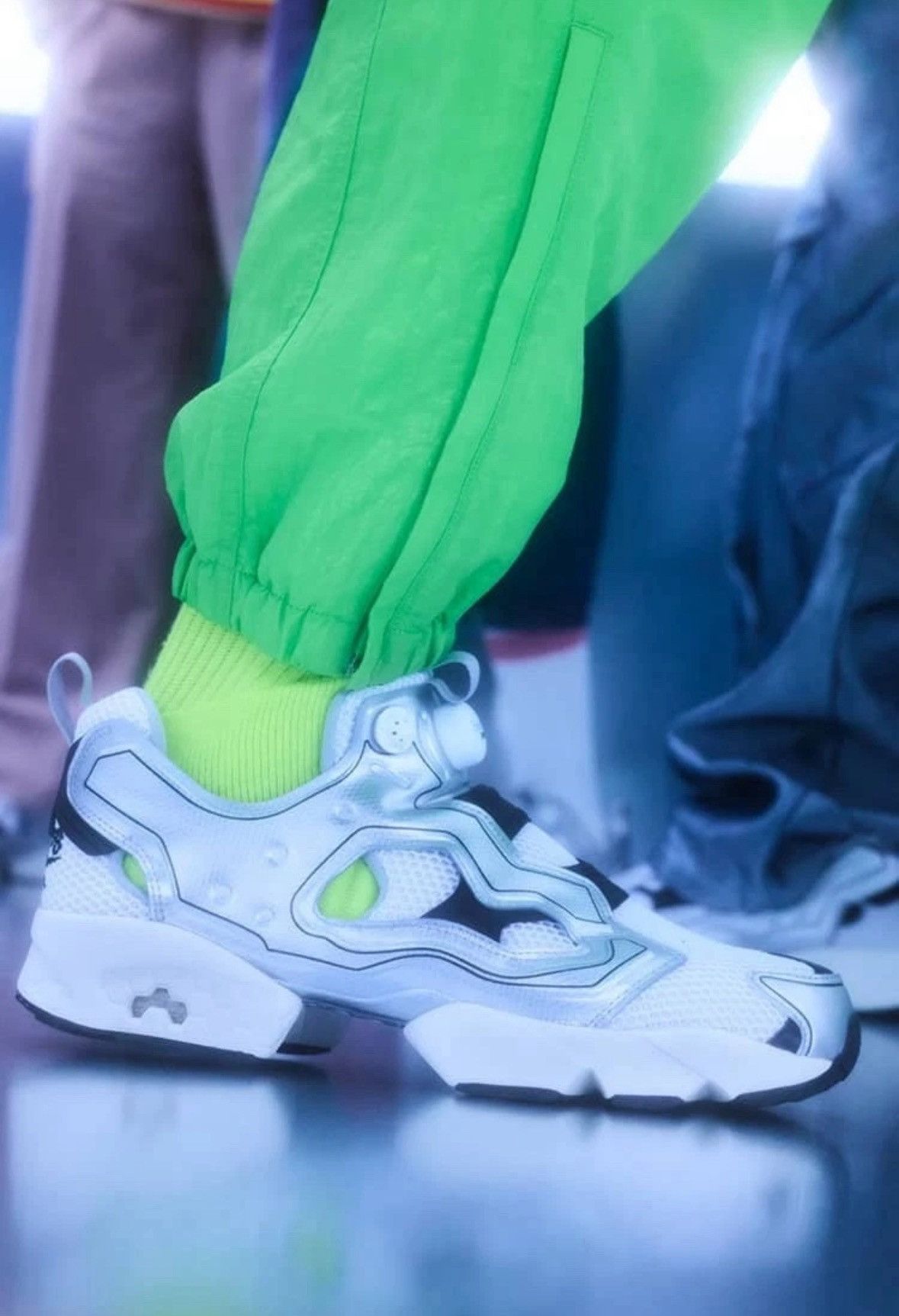 Reebok Reebok x Beams Instapump Fury 94 Silver Y2K New Size 10.5 Size US 10.5 / EU 43-44 - 8 Thumbnail