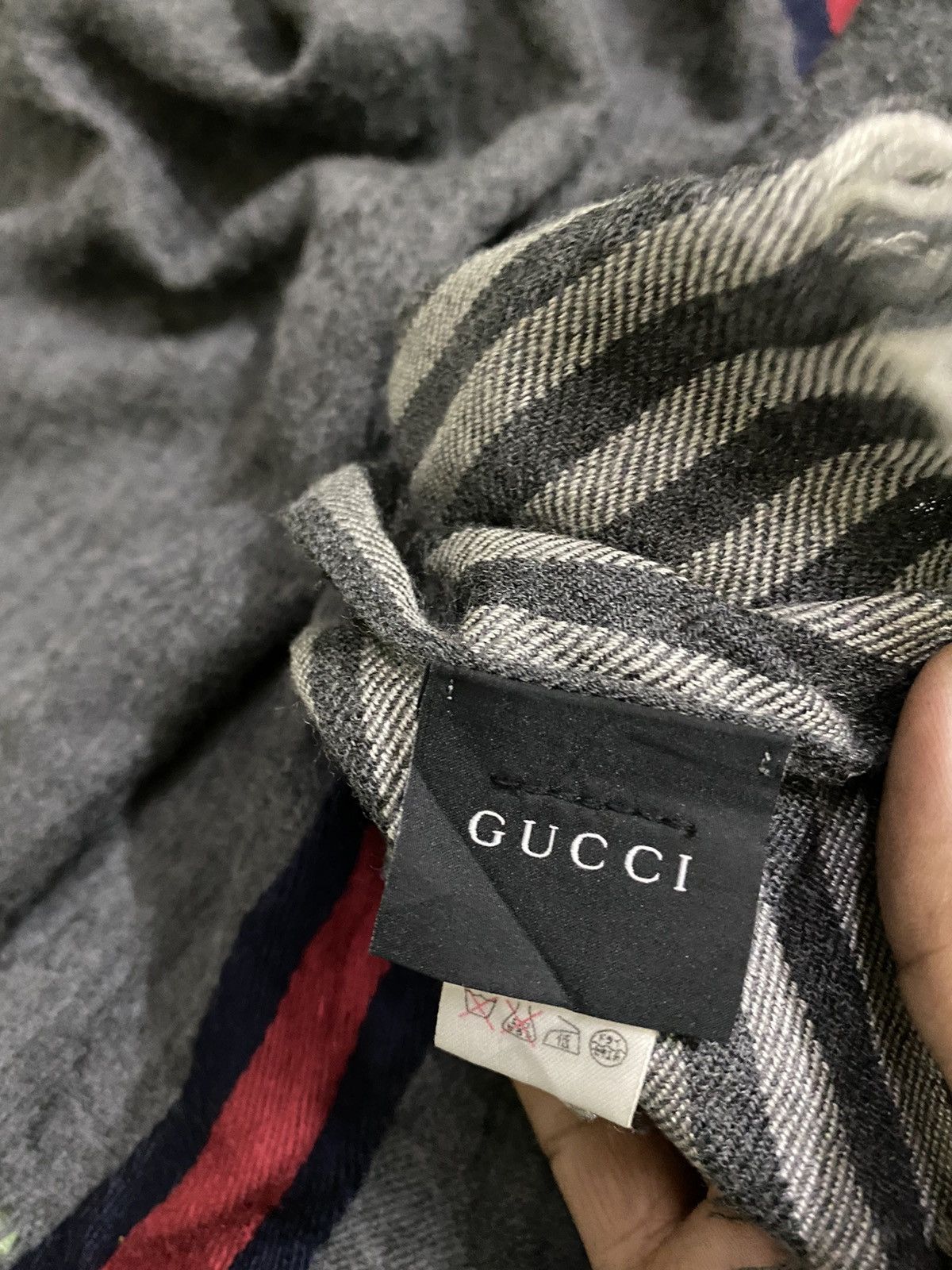 Gucci Gucci Monogram Scarf Size ONE SIZE - 15 Thumbnail