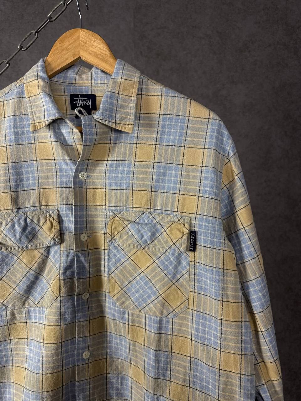 Stussy Stussy vintage designer flannel shirt Size US S / EU 44-46 / 1 - 2 Thumbnail