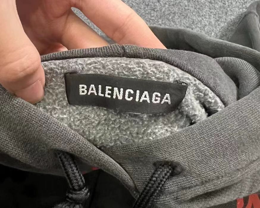 Balenciaga balenciaga Vintage washed black letter logo h 2410-Nextarrow Size US M / EU 48-50 / 2 - 5 Thumbnail