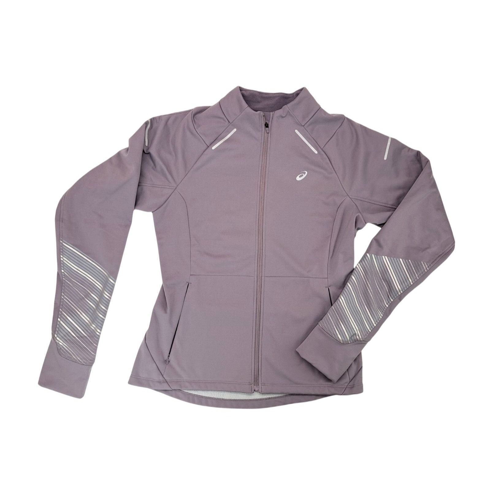 Asics Asics Lite Show 2 Jacket Purple Reflective Thumbhole Running Size M / US 6-8 / IT 42-44 - 1 Thumbnail