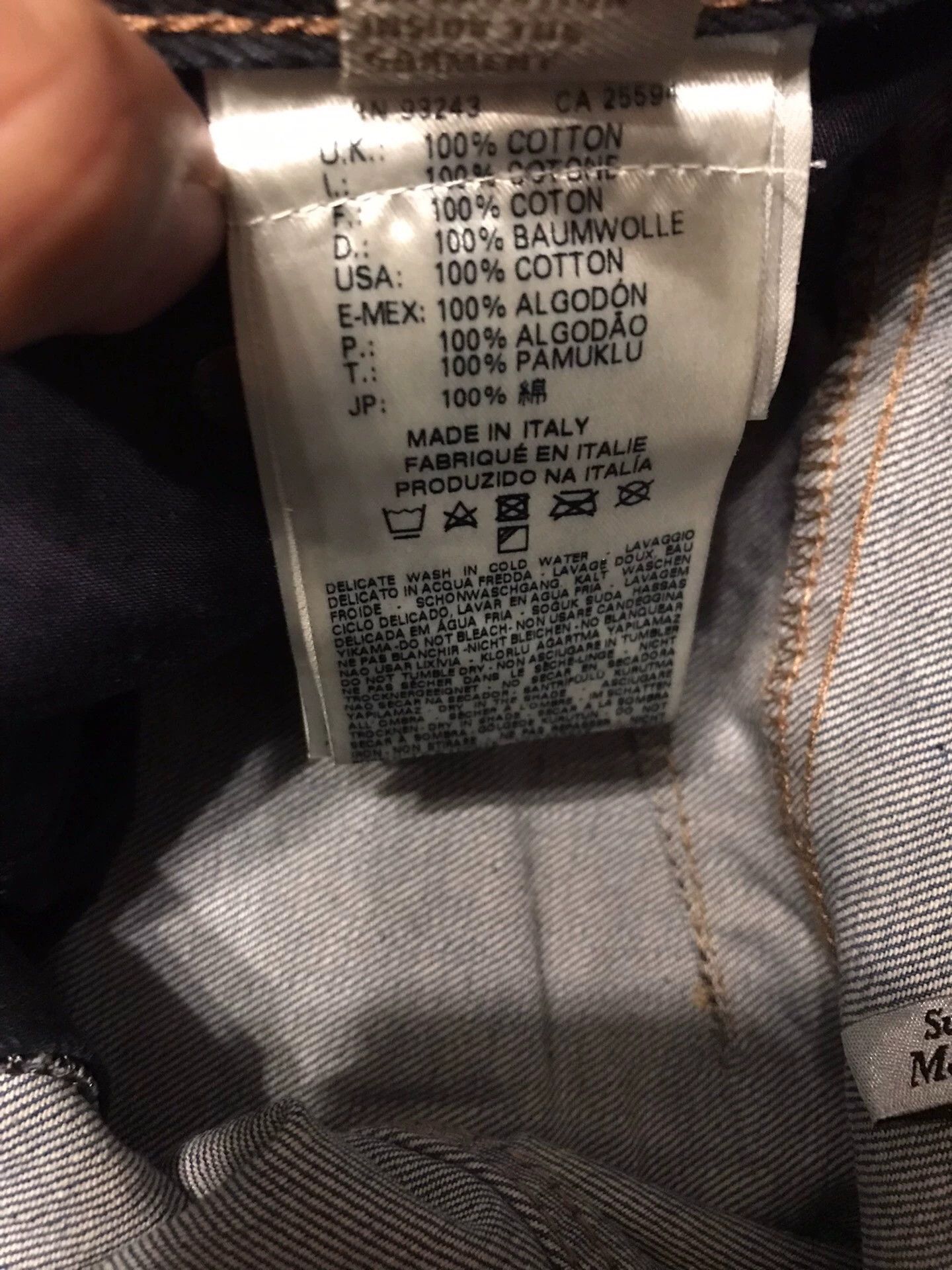 Diesel Diesel New 34W Italy Distressed Jeans Size US 34 / EU 50 - 6 Thumbnail