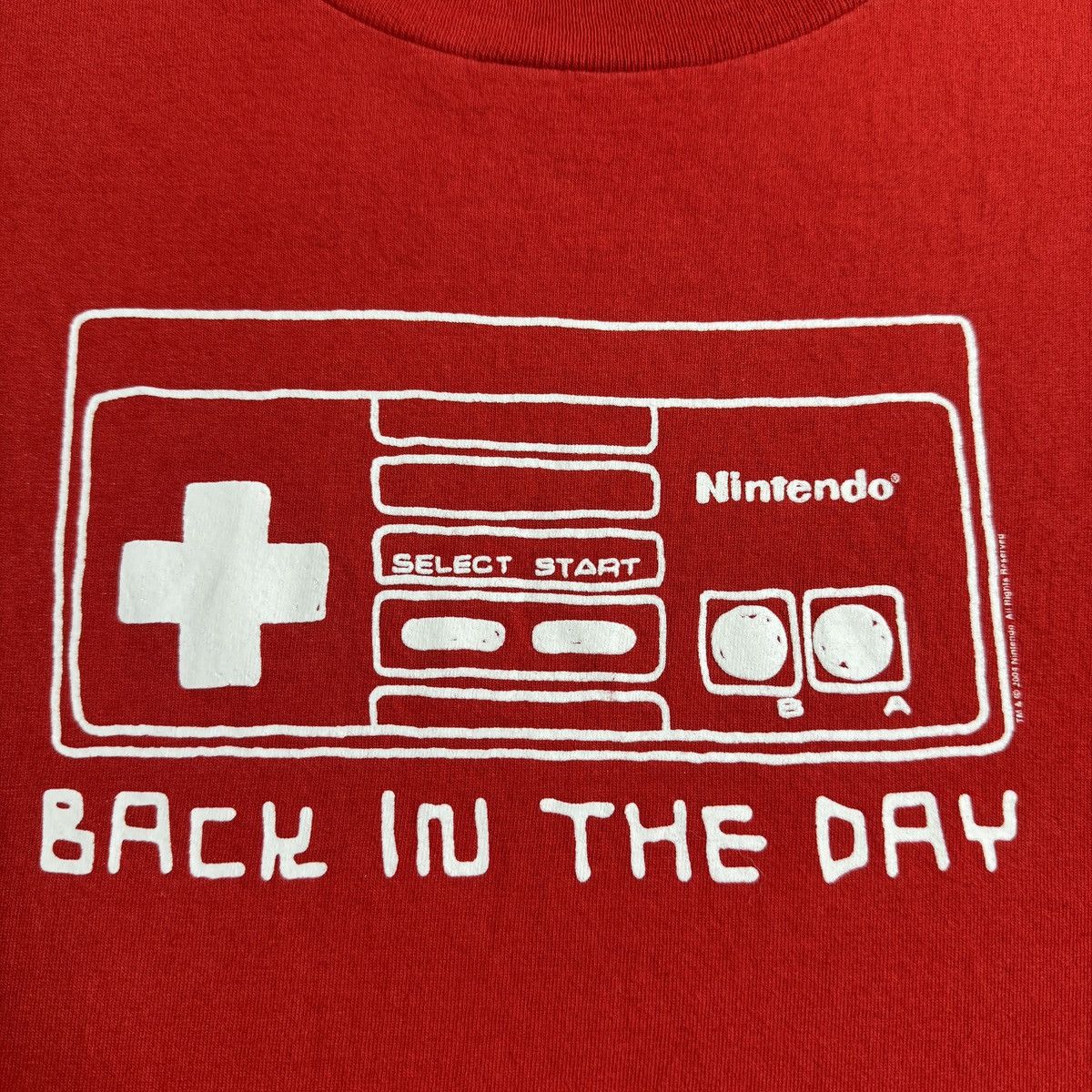 Nintendo Vintage 2000s Nintendo NES video game promo t-shirt Y2K Size US L / EU 52-54 / 3 - 2 Thumbnail