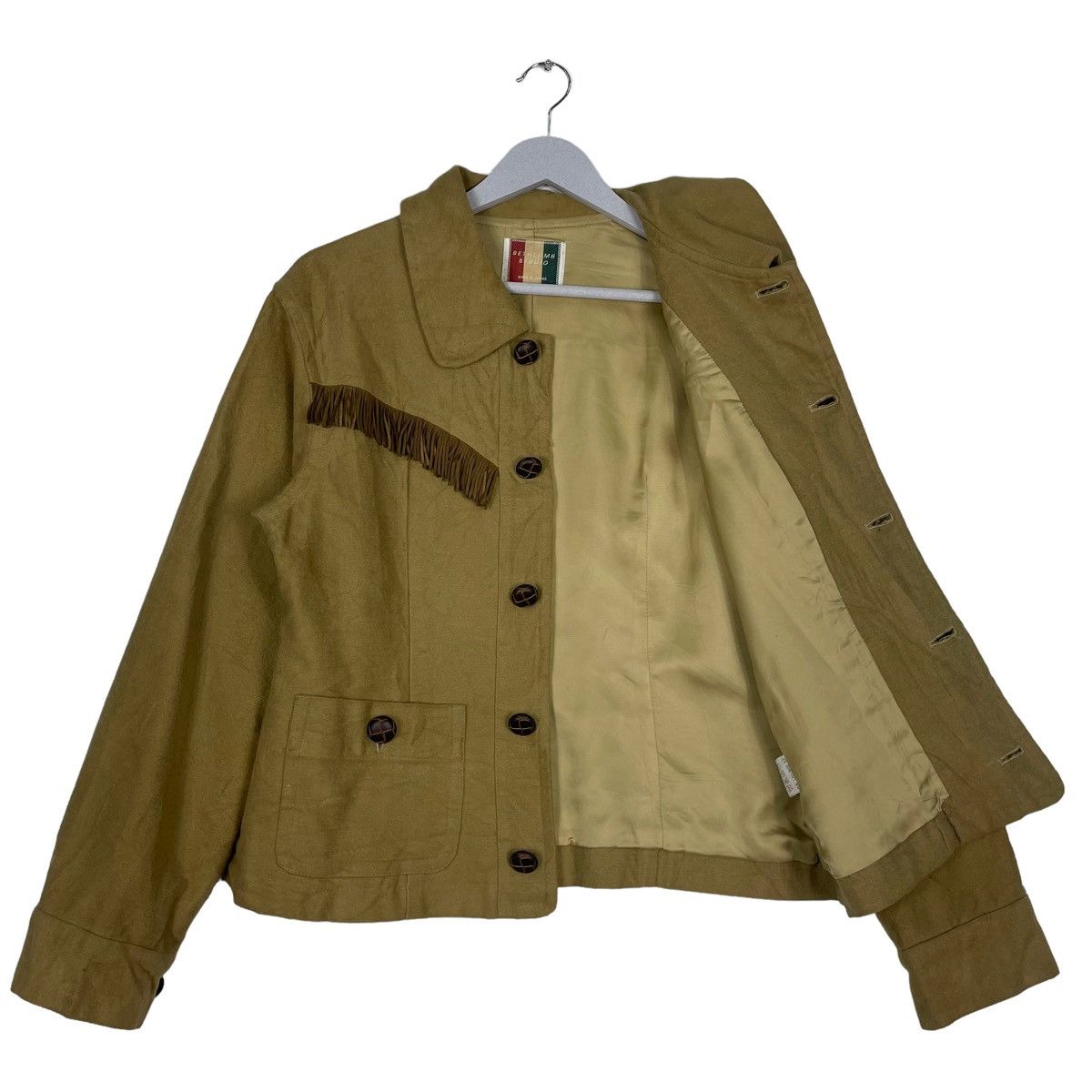 Designer × Edition Japan × Japanese Brand 💥BETHCOMB STUDIO JAPAN WESTERN JACKET Size M / US 6-8 / IT 42-44 - 9 Thumbnail