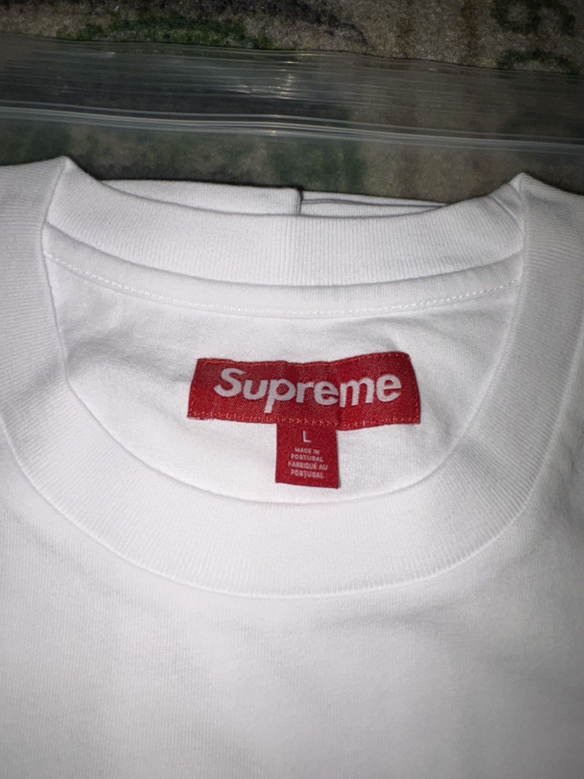 Supreme Supreme Small Box L/S Tee White (SS24) Size US L / EU 52-54 / 3 - 2 Thumbnail