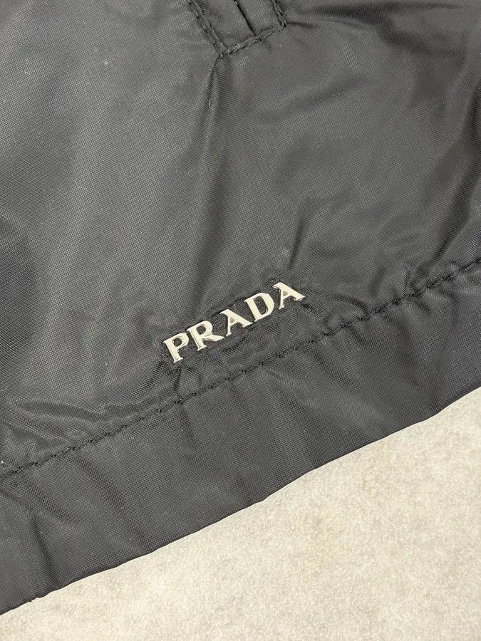 Prada SS2010 Prada Black Nylon Multi Zips Bomber Jacket Size US M / EU 48-50 / 2 - 10 Thumbnail