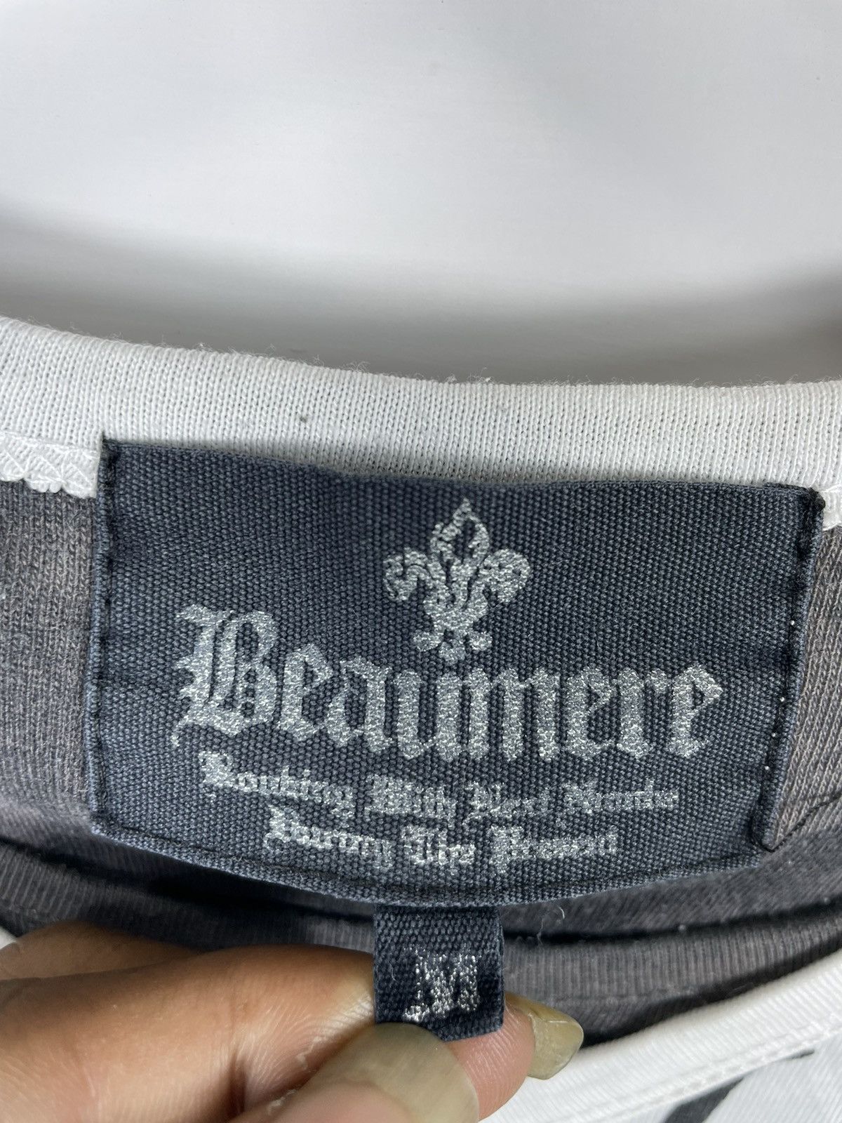 14th Addiction Japanese Beaumere Poem LongSleeve Rock Punk Style size M-L Size US M / EU 48-50 / 2 - 3 Thumbnail