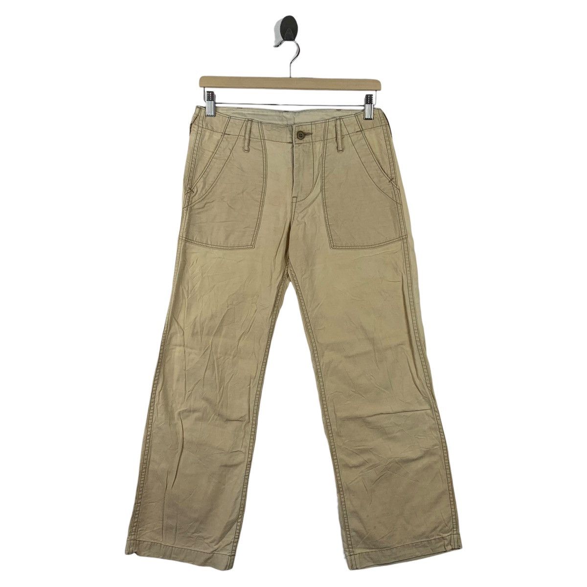 Japanese Brand × Orslow ORSLOW cinch back buckle Fatigue pants Size US 29 - 1 Thumbnail
