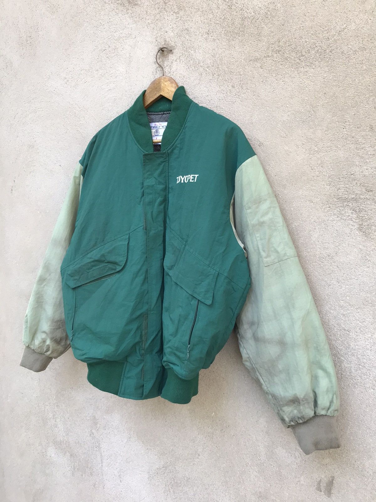 Japanese Brand RARE VINTAGE TOYOTA TECNO TOYOPET BOMBER JACKET RACING Size US L / EU 52-54 / 3 - 4 Thumbnail