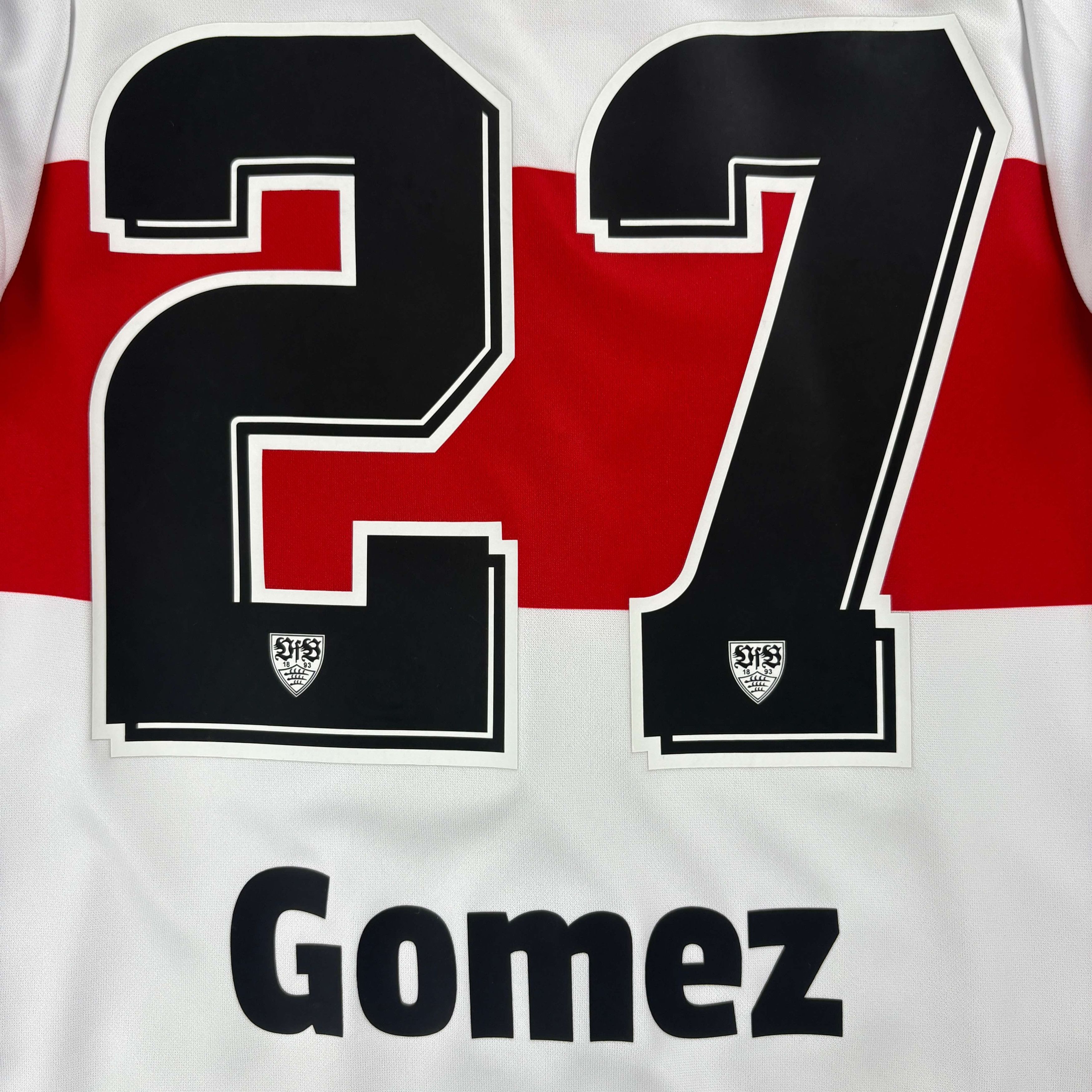 Puma Stuttgart 2018-19 Puma home Gomez football jersey Womens XS Size XS / US 0-2 / IT 36-38 - 9 Thumbnail