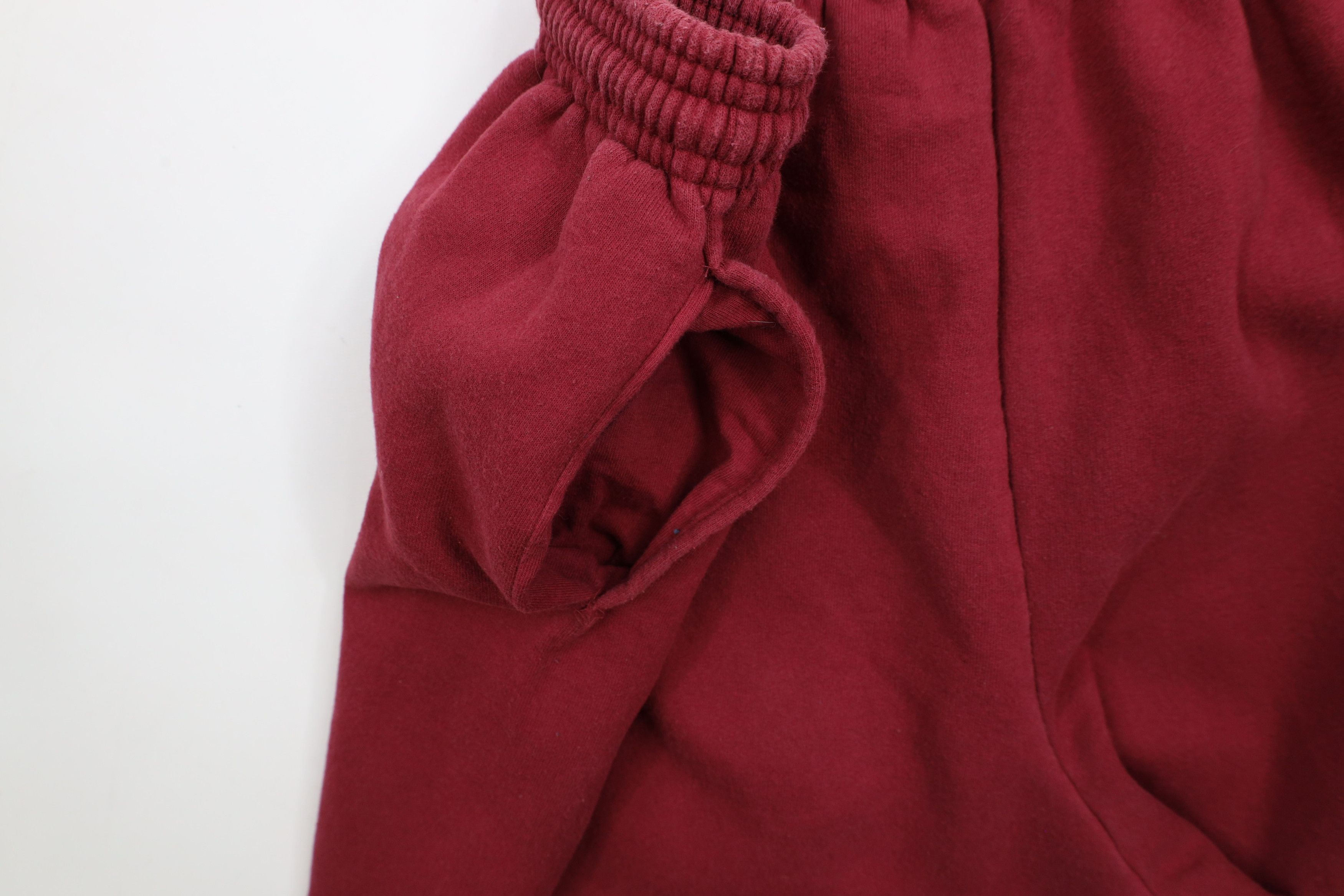 Starter × Vintage Vintage 90s Starter Heavyweight Sweatpants Joggers Red Size US 40 / EU 56 - 9 Thumbnail