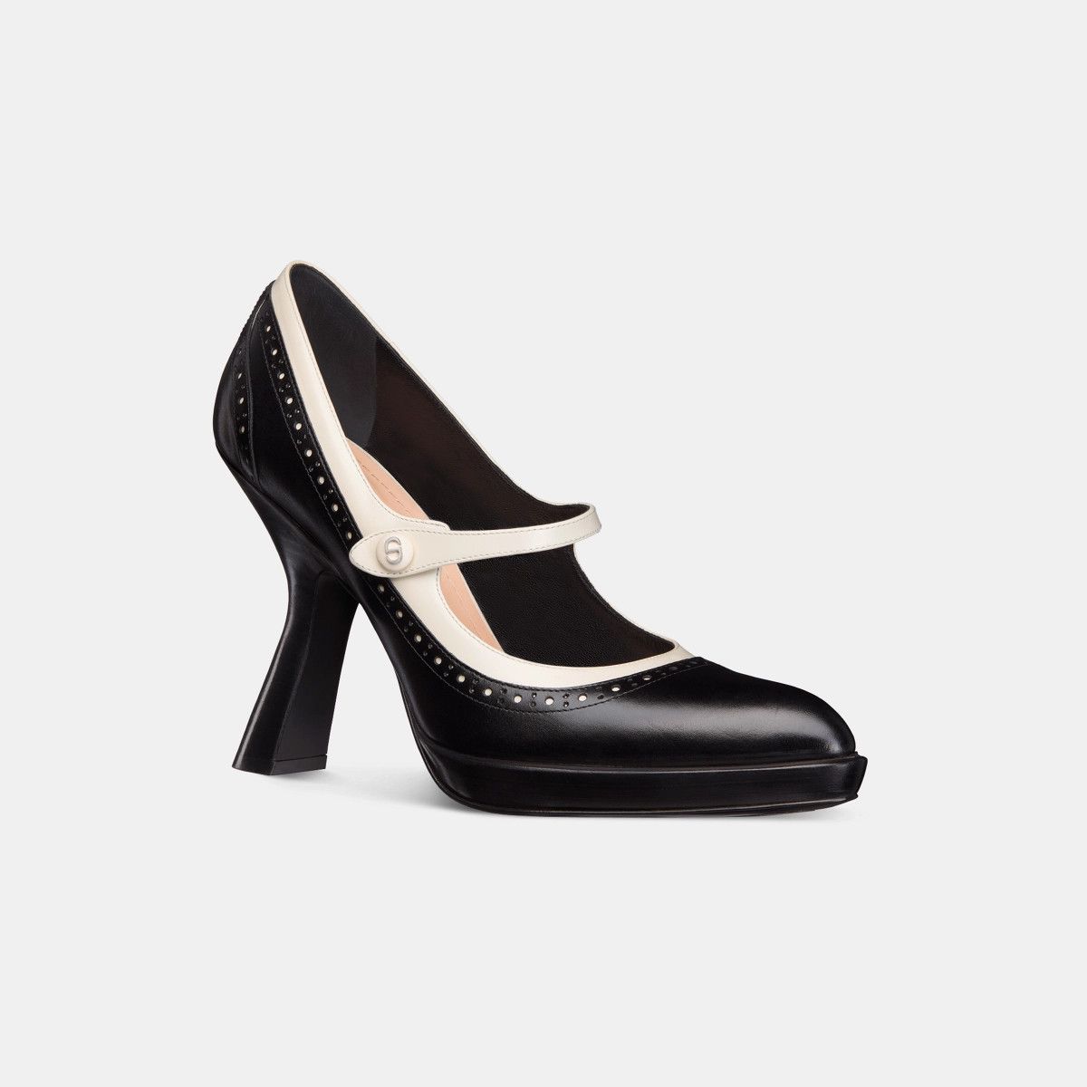 Dior o1bcso1str1224 Pump in Black & White Size US 9 / IT 39 - 2 Thumbnail