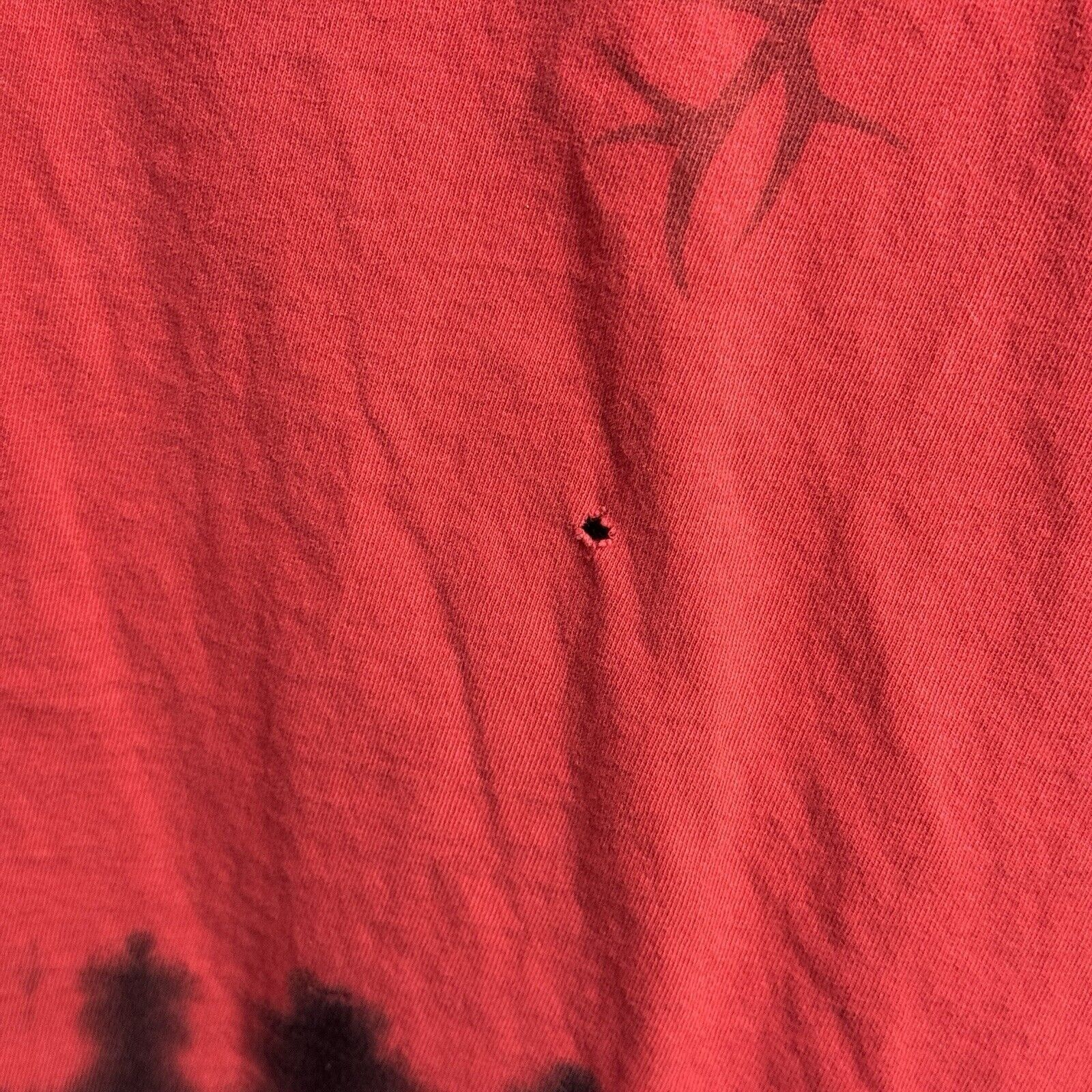 Vintage Vintage Y2K Tribal Rose T Shirt Adult XL Red Tie Dye Short S Size US XL / EU 56 / 4 - 4 Thumbnail