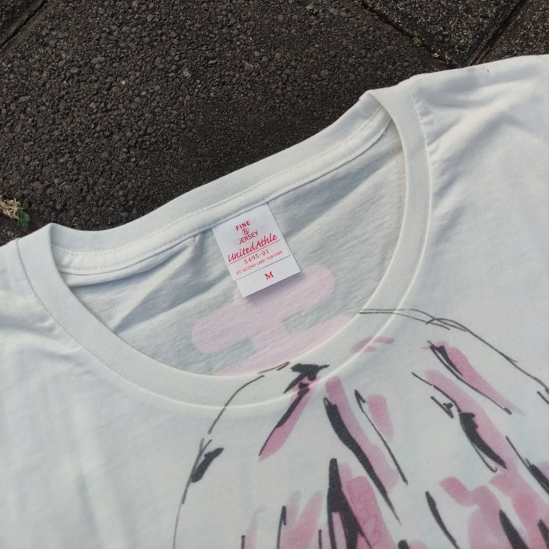 Band Tees Maneki Kecak Chiai Fujikawa Live 2018 Idol Tee Size US M / EU 48-50 / 2 - 4 Thumbnail