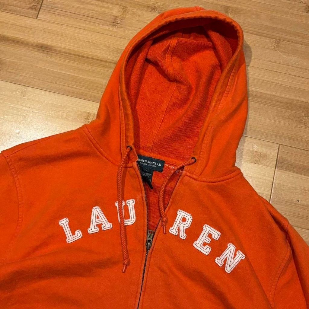 Ralph Lauren Lauren Jeans Co Zip Up Size L / US 10 / IT 46 - 1 Thumbnail