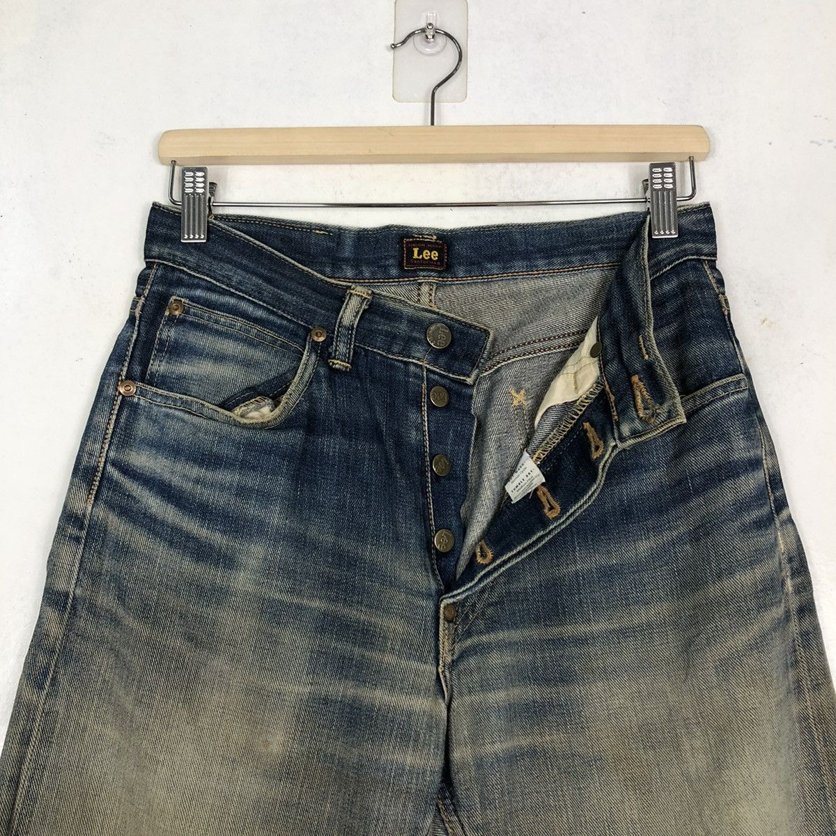 Japanese Brand 🔥VINTAGE DENIM JEANS LEE UNION MADE SANFORIZED Size US 30 / EU 46 - 13 Thumbnail