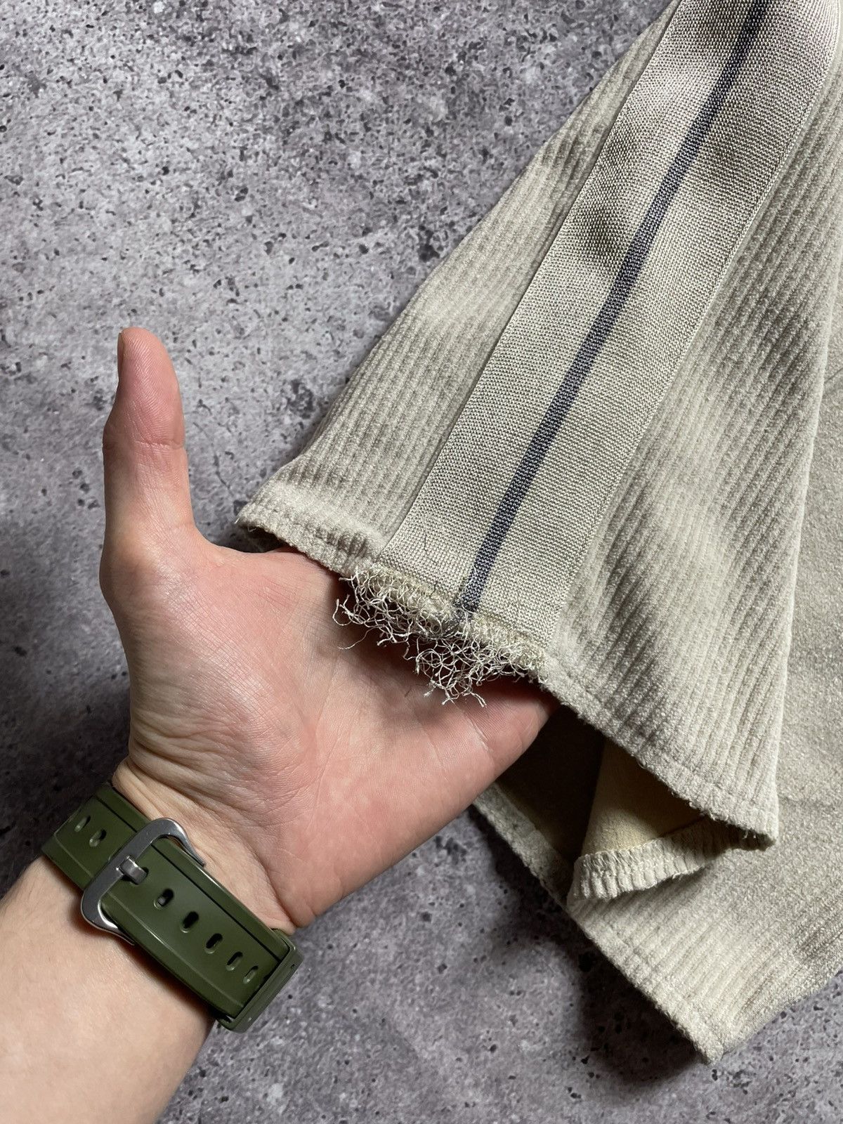 Palm Angels Palm Angels cream corduroy Track Pants Size 28" / US 6 / IT 42 - 5 Thumbnail