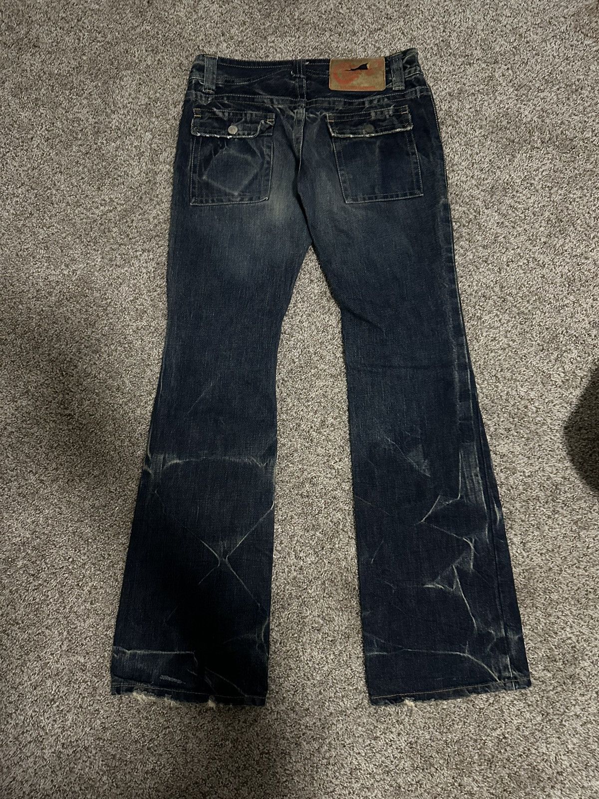 Hysteric Glamour Hysteric Glamour Vintage Flared Cargo Denim Size US 30 / EU 46 - 2 Thumbnail