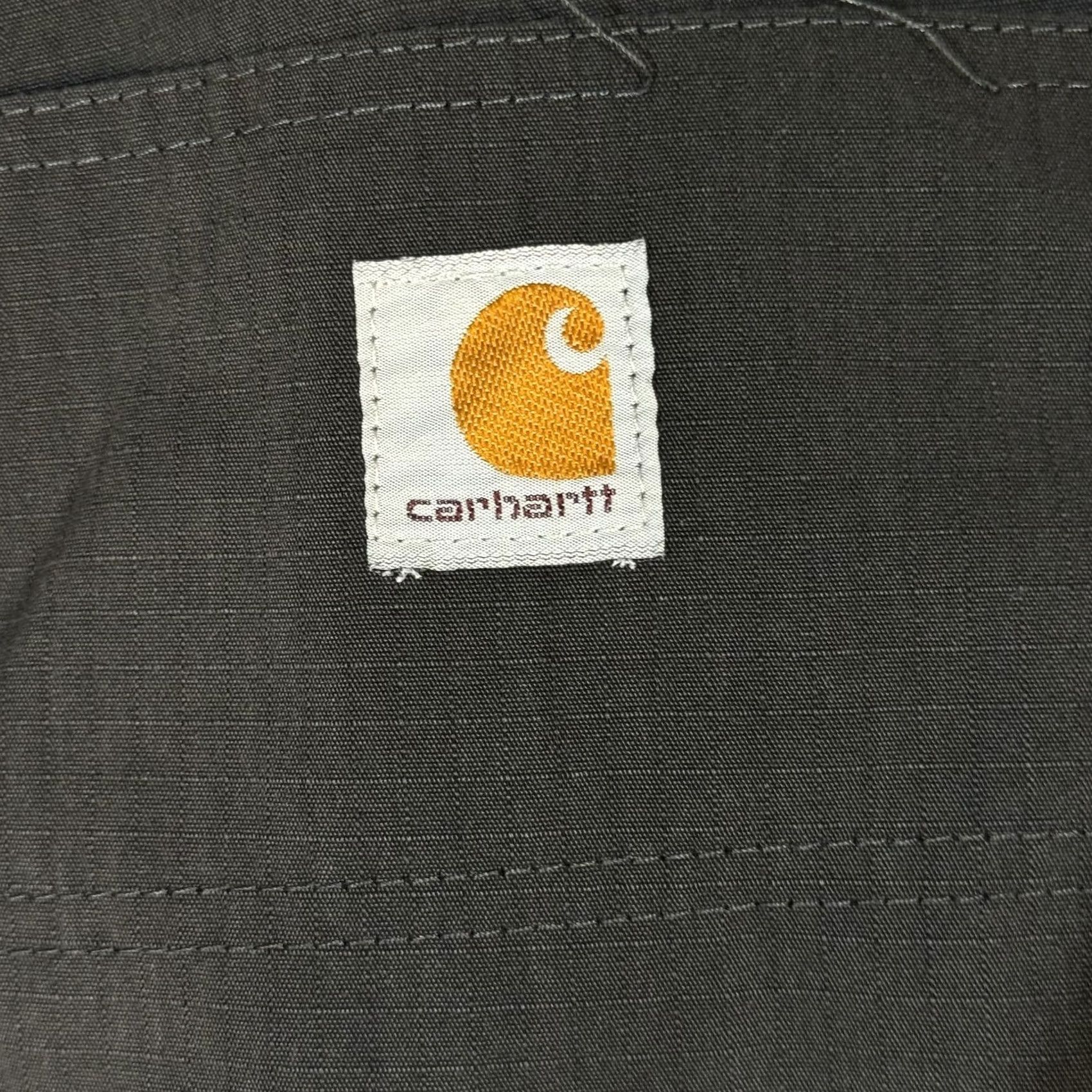 Carhartt Carhartt Pants Mens 36x28 Gray Ripstop Cargo Workwear Relaxed Fit Paint Stains Size US 36 / EU 52 - 7 Thumbnail