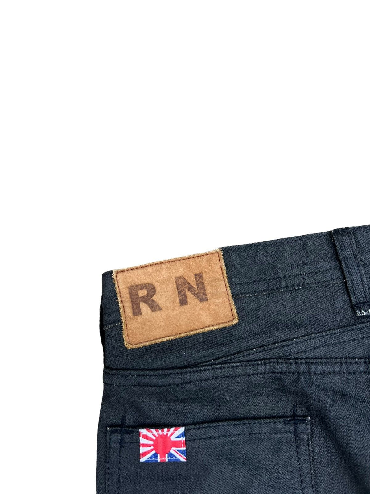 R.Newbold R.Newbold X D.I.E Waxed Denim Regular Jeans Size US 31 - 14 Thumbnail