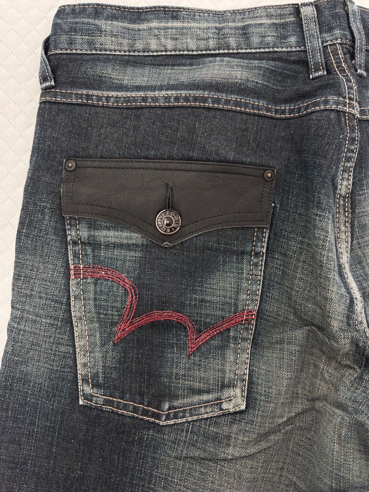 Edwin rare faded edwin egf503 edge of blue jeans Size US 36 / EU 52 - 4 Thumbnail