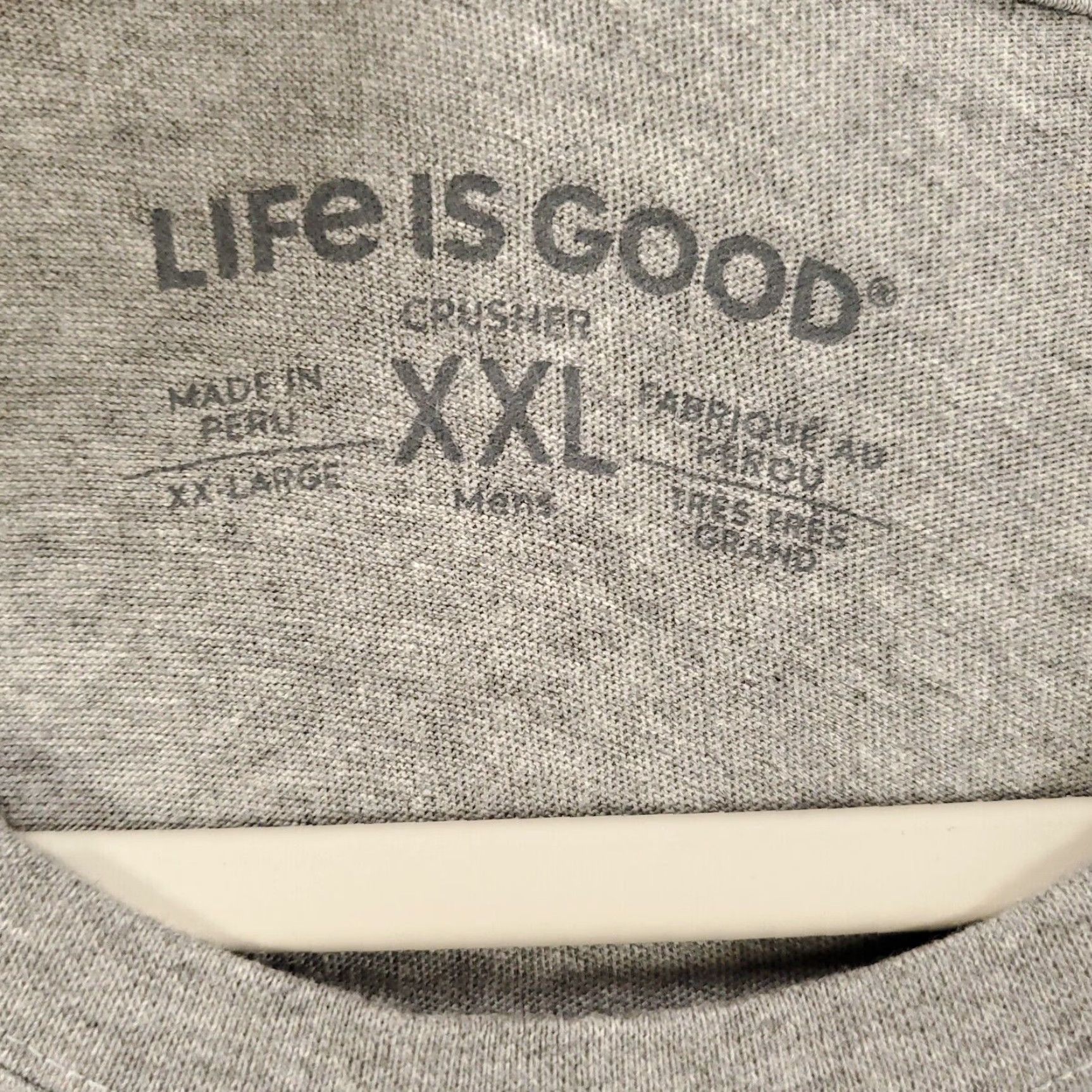 Life is Good Life is Good Shirt Mens XXL Fishing Boats Well With Others Lake Life Tee 2XL Size US XXL / EU 58 / 5 - 4 Thumbnail