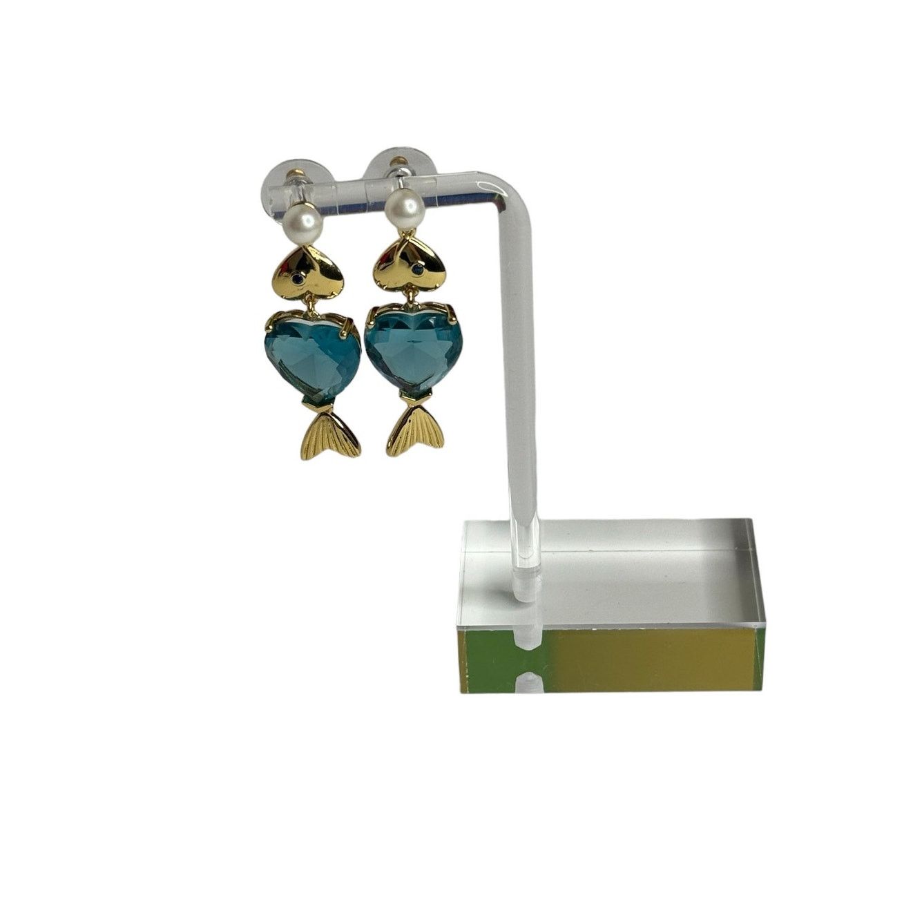 Kate Spade Kate Spade What A Catch Fish Statement Earrings Size ONE SIZE - 3 Thumbnail