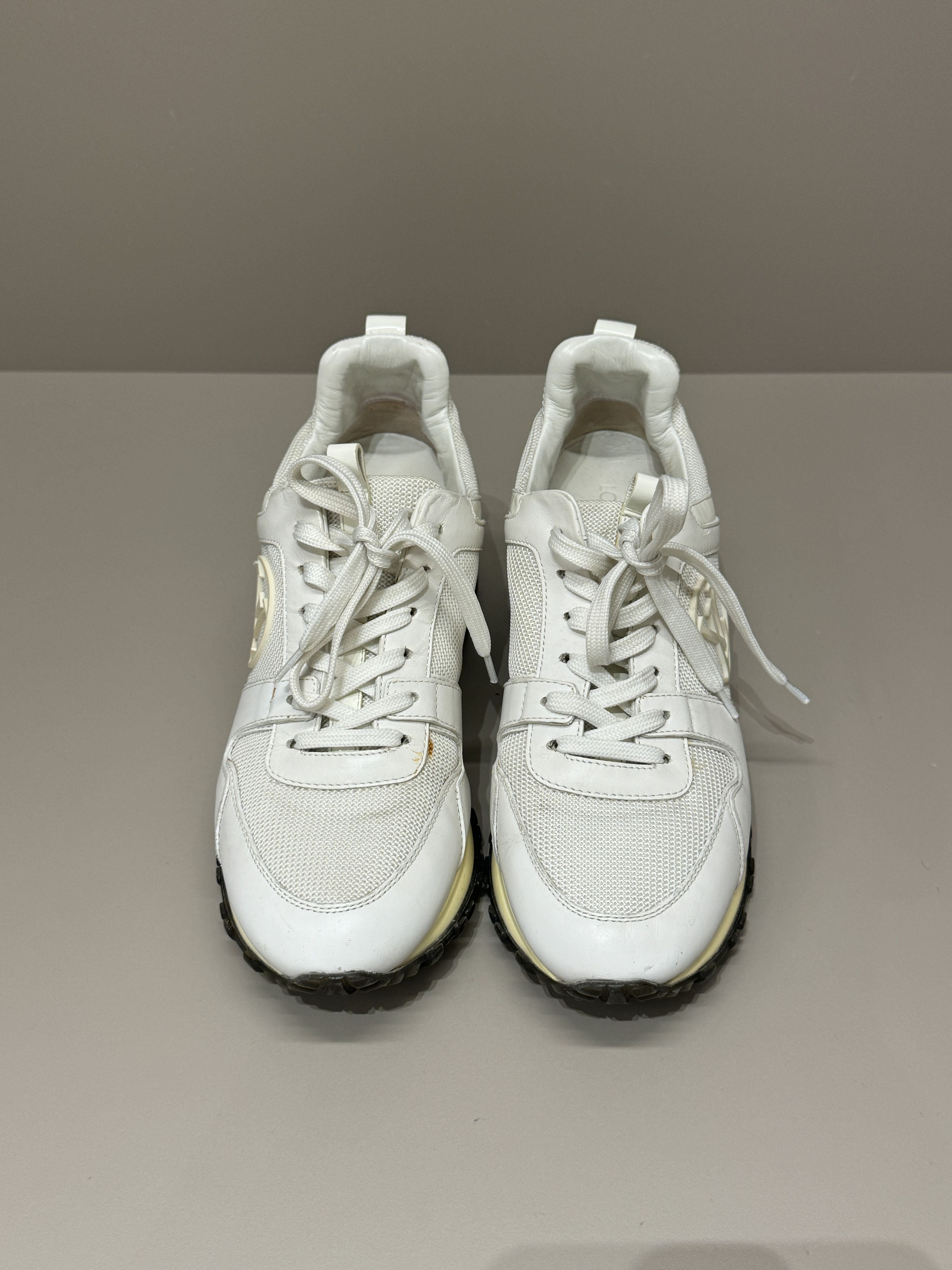 Louis Vuitton Louis Vuitton Run Away white mesh sneakers Size US 6 / IT 36 - 6 Thumbnail