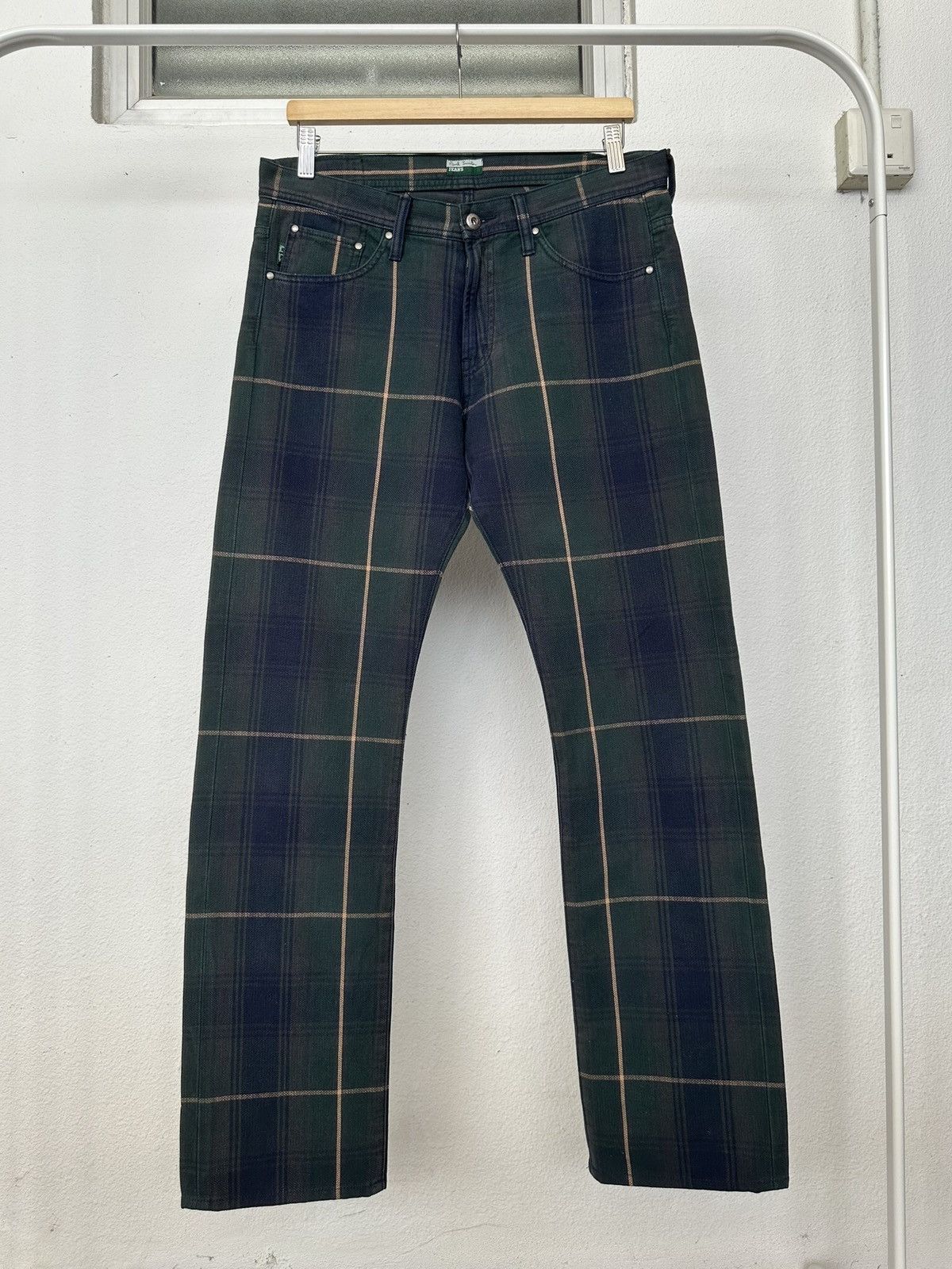 00’s Paul Smith Green Label Japan made plaid jeans