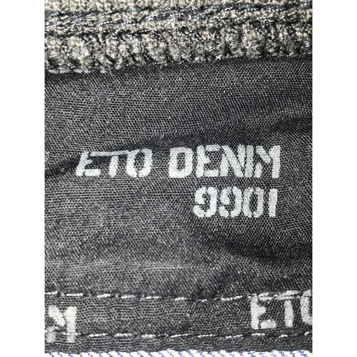 Other ETO Jeans Men's Dark Blue Pieced Denim Joggers Size US 28 / EU 44 - 3 Thumbnail