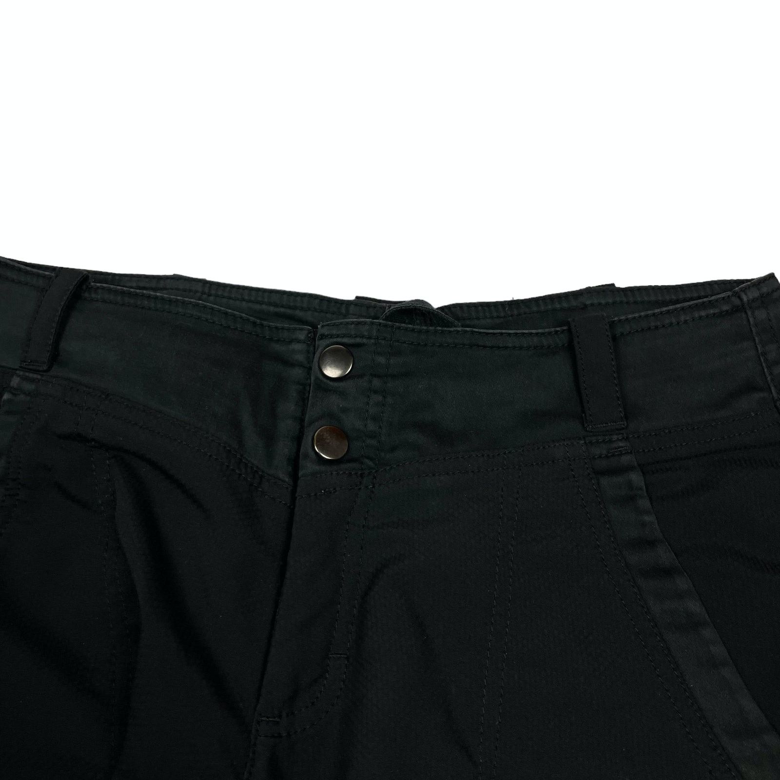 Nike × Vintage Nike Dri Fit Womens Black Lined Flared Wide Leg Sweatpants 8 Size 30" / US 8 / IT 44 - 6 Thumbnail