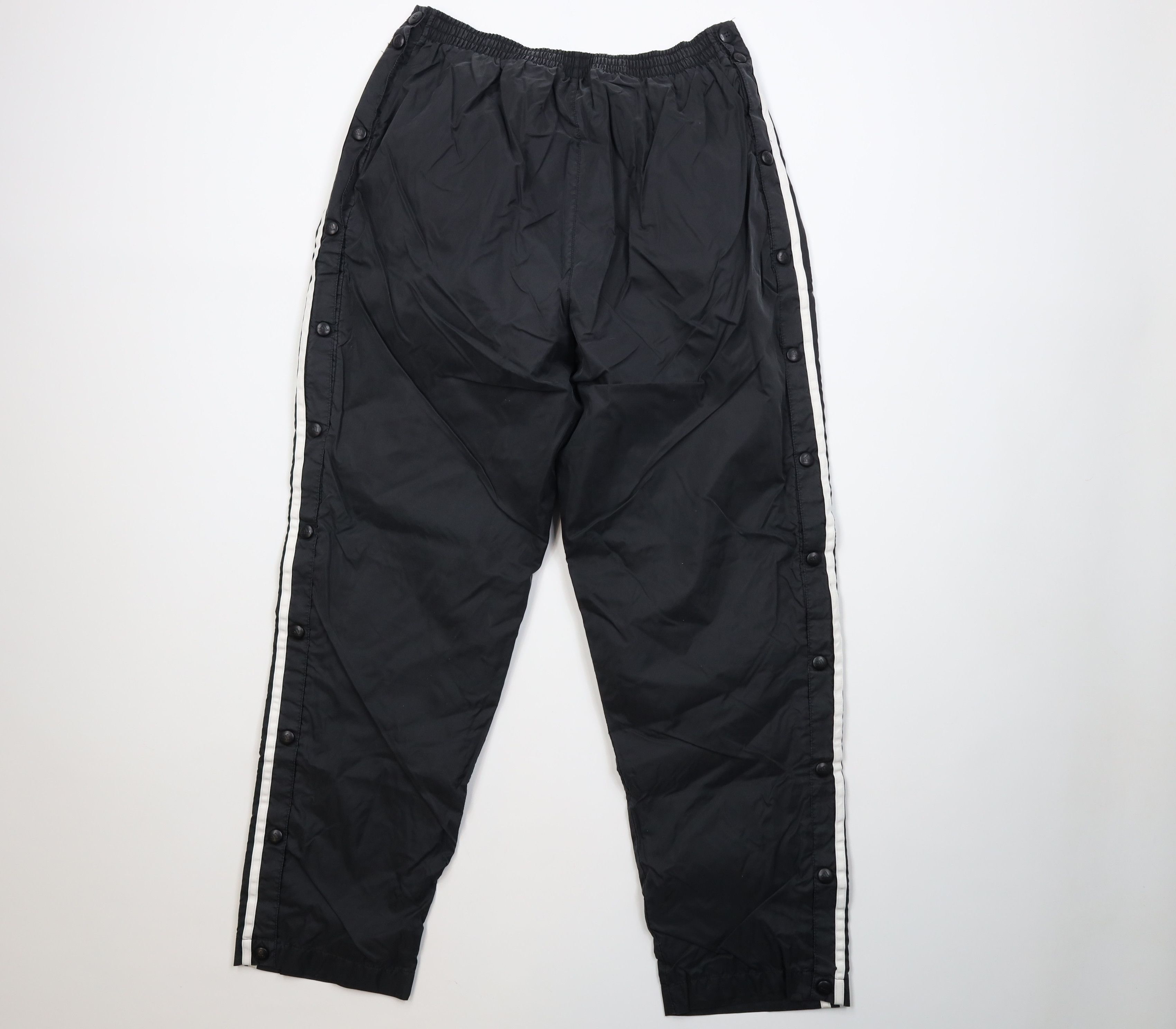 Adidas Vintage 90s Adidas Lined Wide Leg Tearaway Windbreaker Pants Size US 34 / EU 50 - 11 Thumbnail