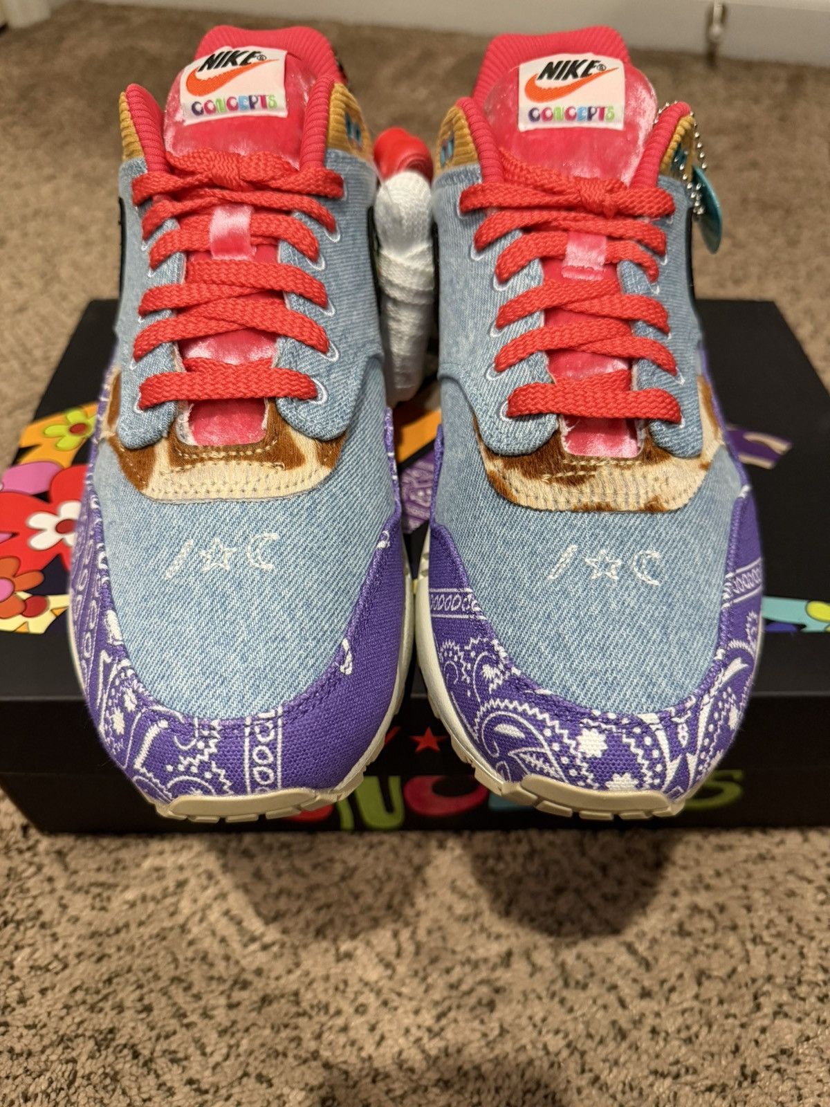 CNCPTS × Nike Nike Air Max 1 Concepts Far Out Size US 11 / EU 44 - 3 Thumbnail