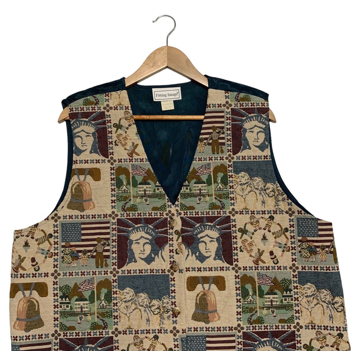 If Six Was Nine Vintage Fitting Image Fullprint Vest Size US XL / EU 56 / 4 - 4 Thumbnail