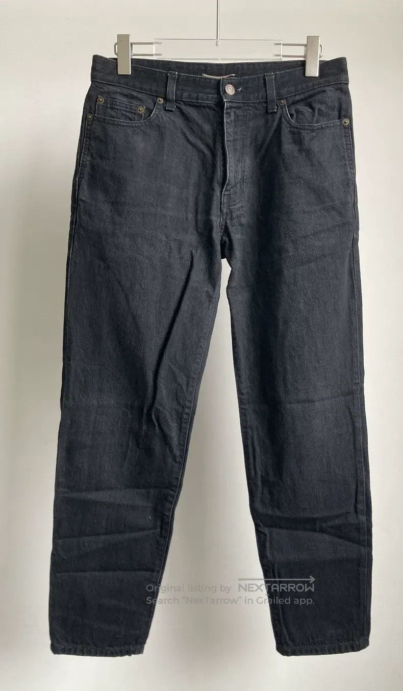 Saint Laurent Paris Saint Laurent Paris Black Denim Jeans i Size US 30 / EU 46 - 1 Thumbnail